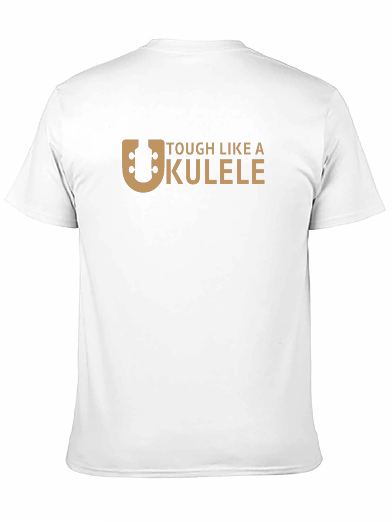 Tough Like a Ukulele Black T-Shirt