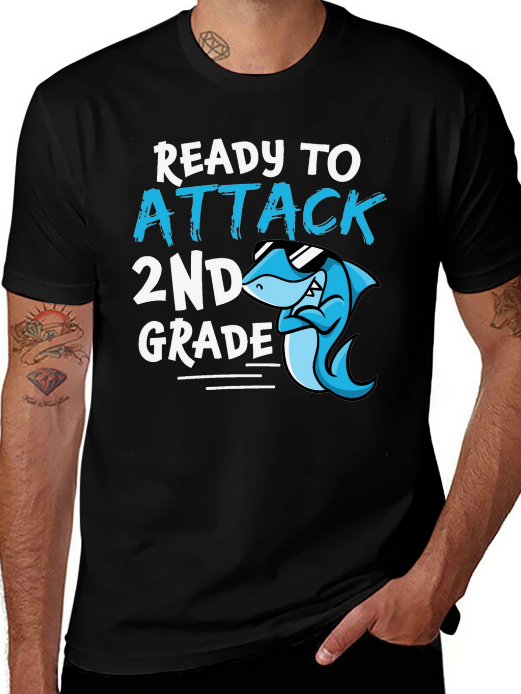 Ready to Attack 2nd Grade T-Shirt