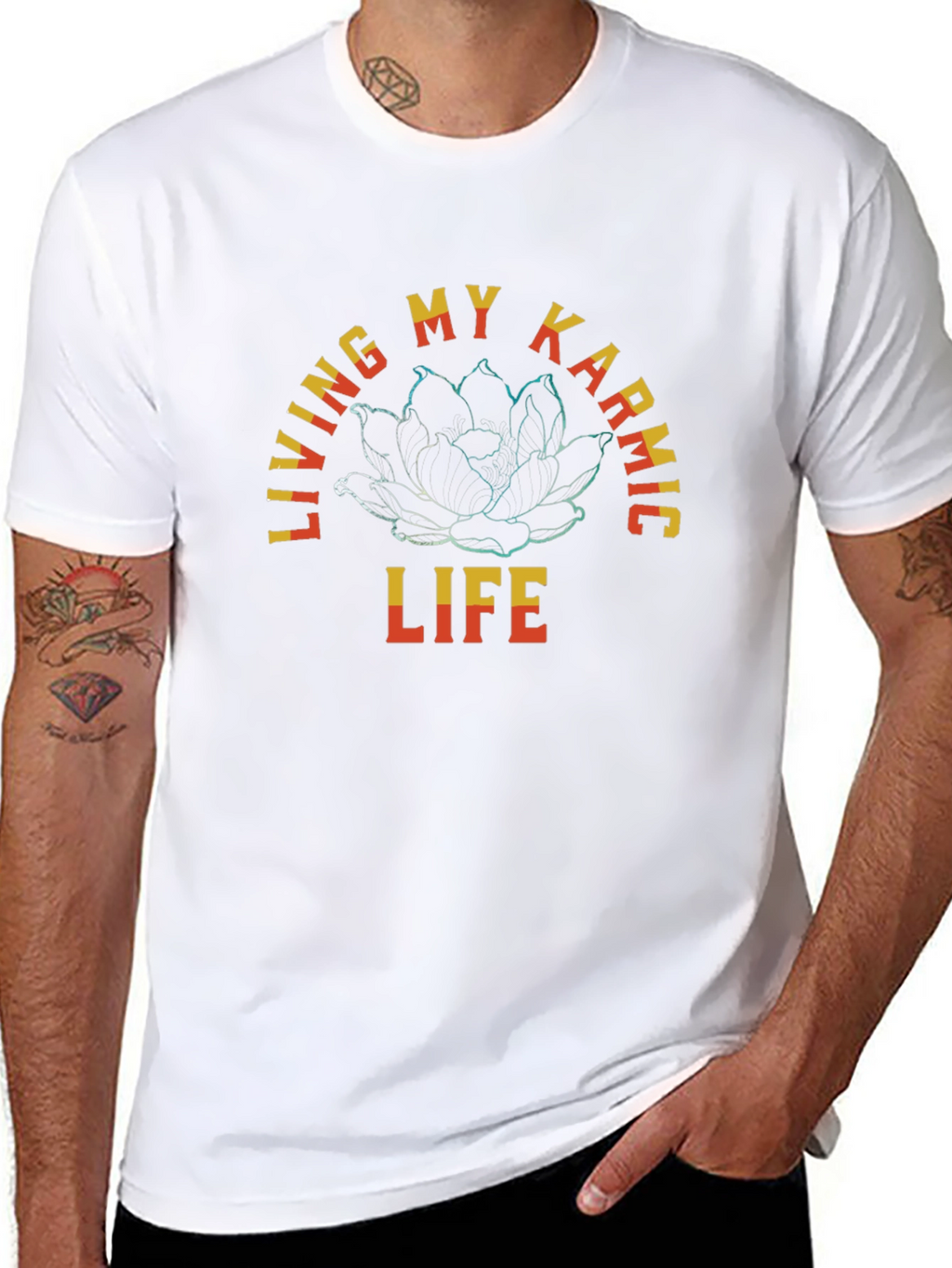 Karmic Life Graphic T-Shirt