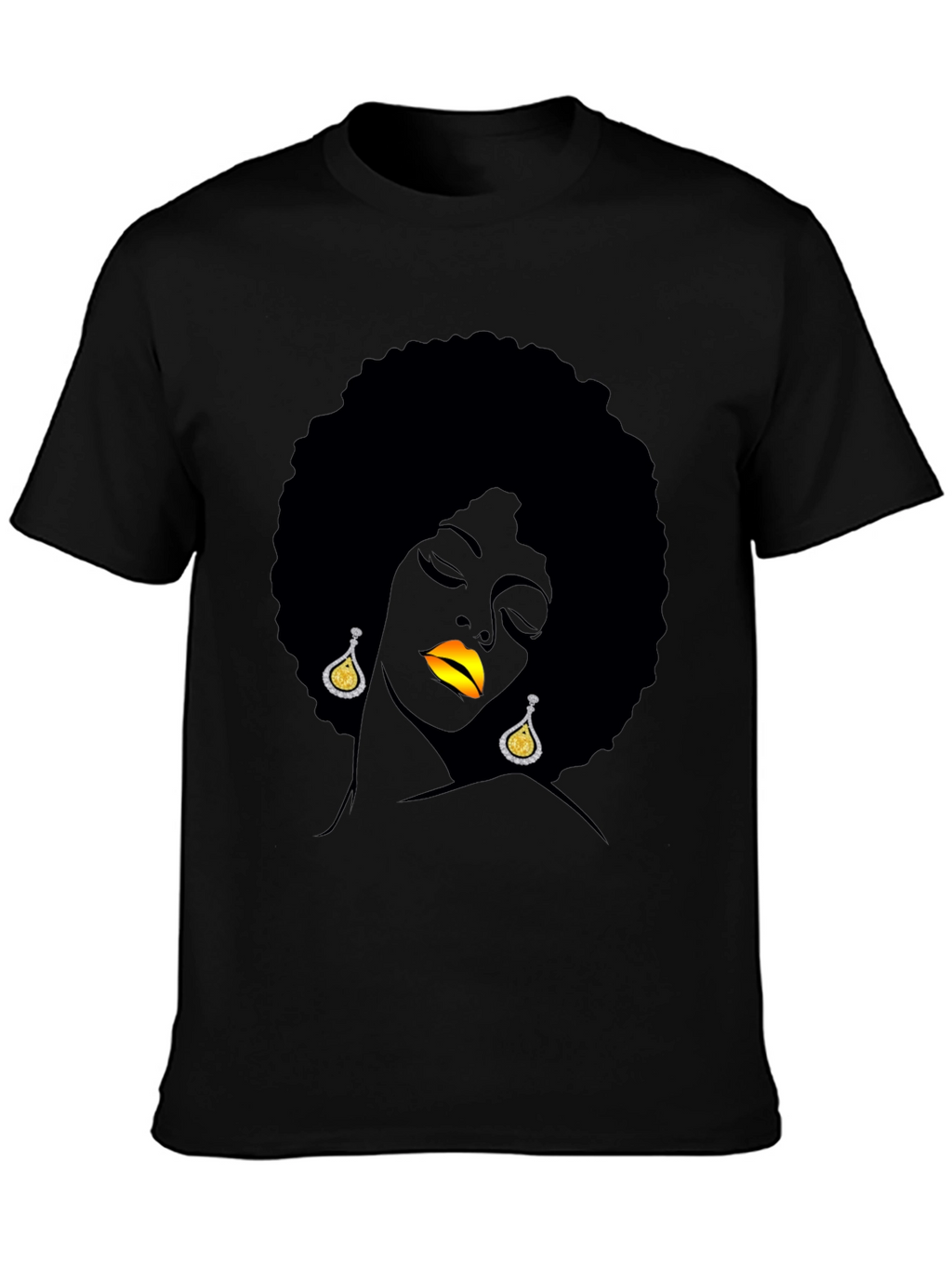 Afro Woman Graphic Tee