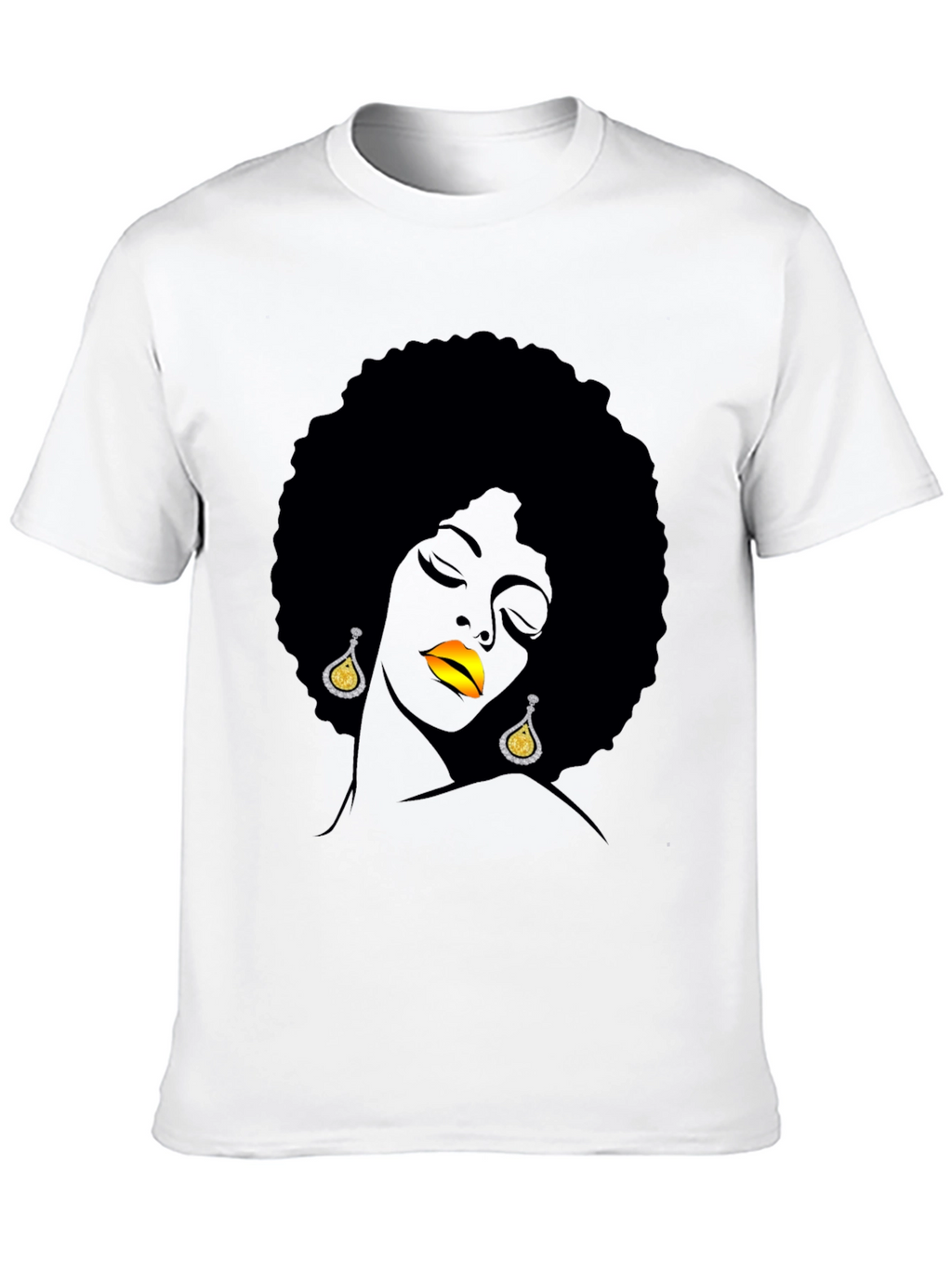 Afro Woman Graphic Tee