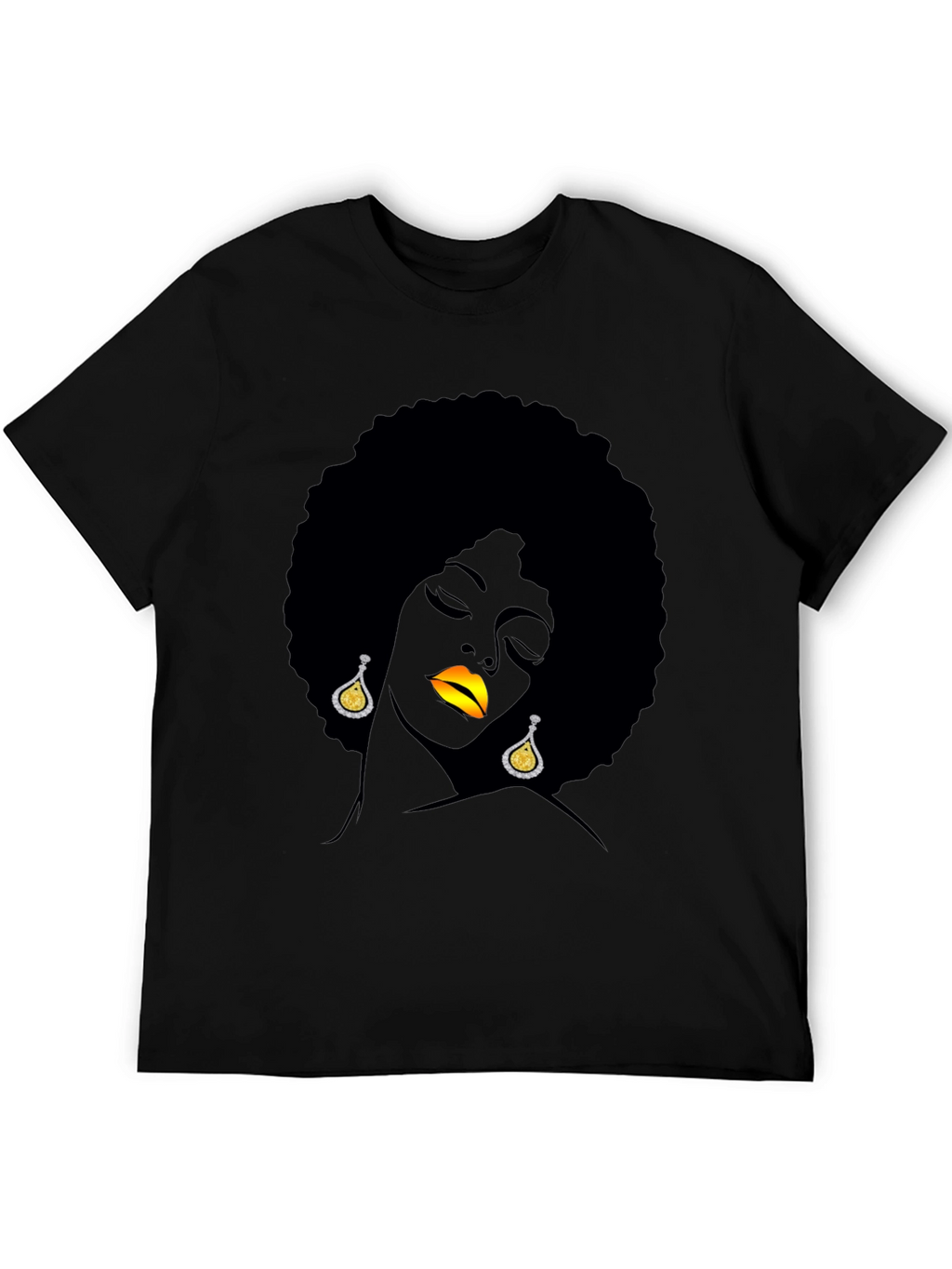 Afro Woman Graphic Tee