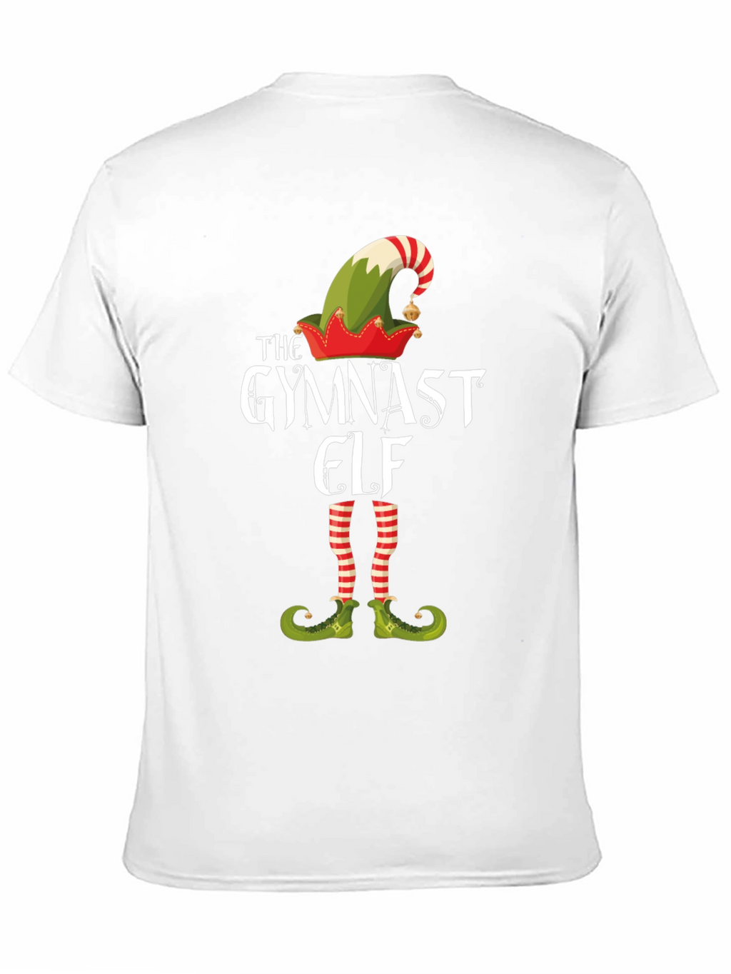 Gymnast Elf T-Shirt - Festive Holiday Tee