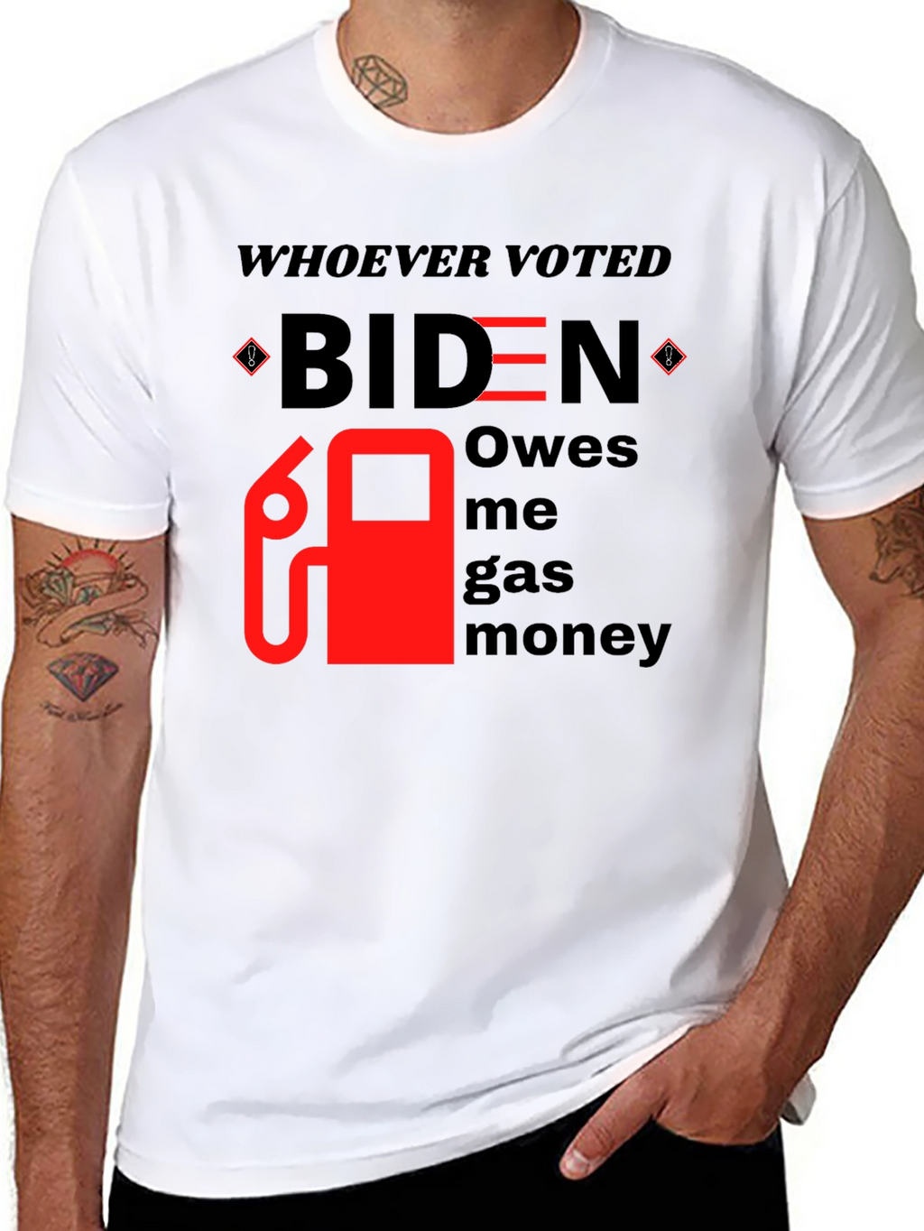 Biden Gas Money T-Shirt - Funny Political Tee