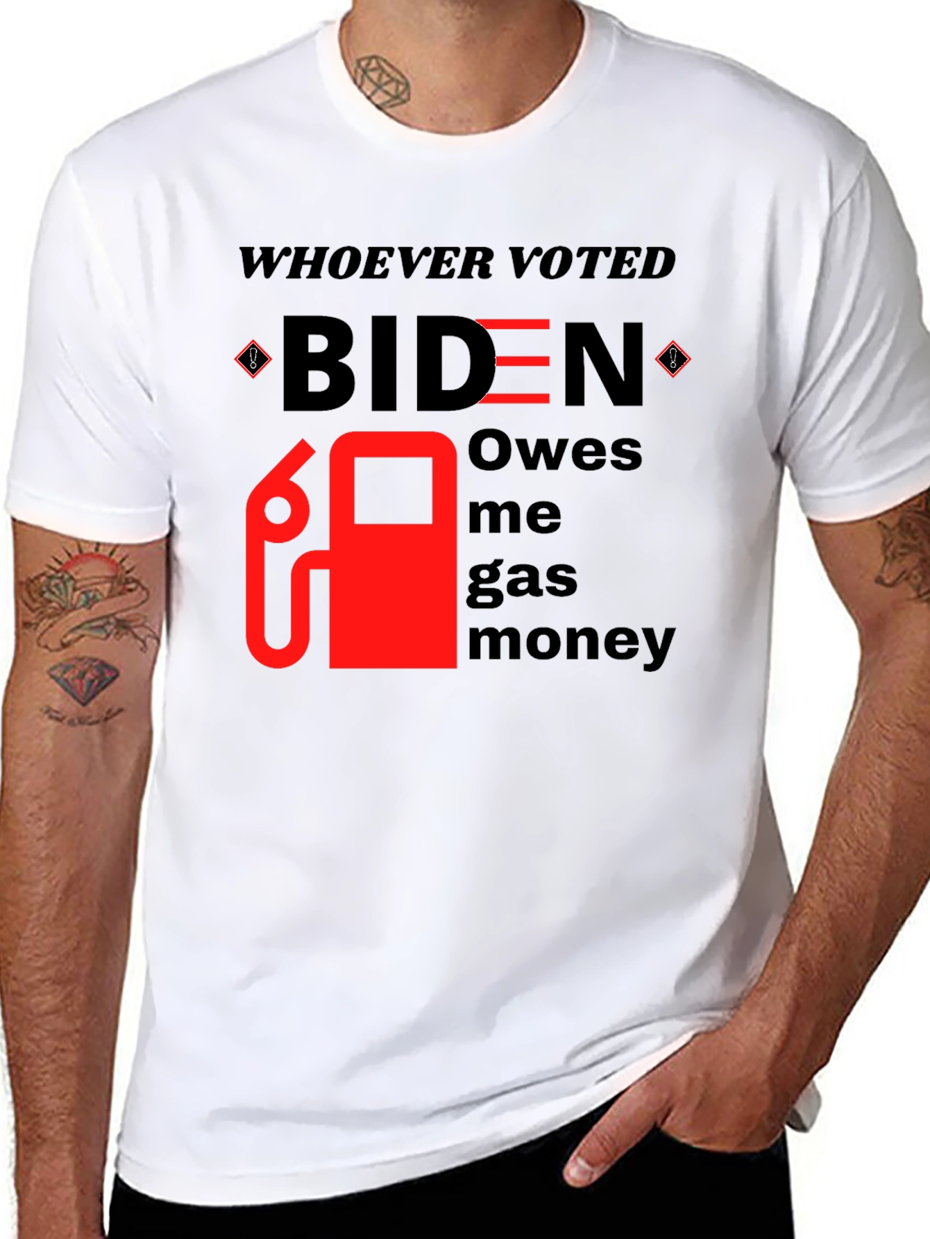 Biden Gas Money T-Shirt - Funny Political Tee