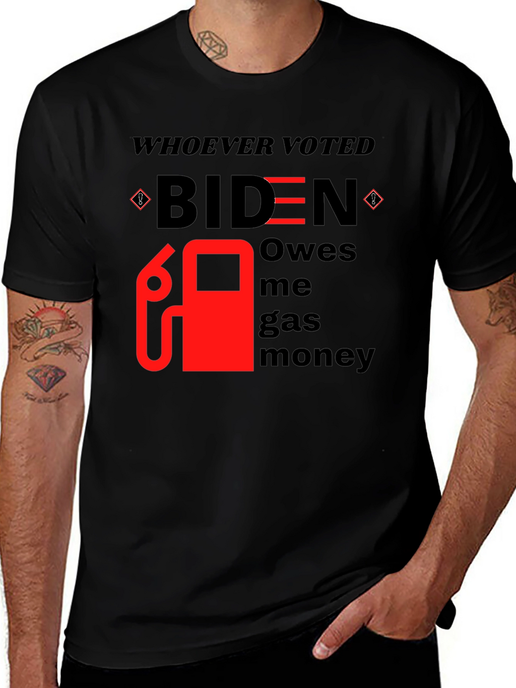 Biden Gas Money T-Shirt - Funny Political Tee