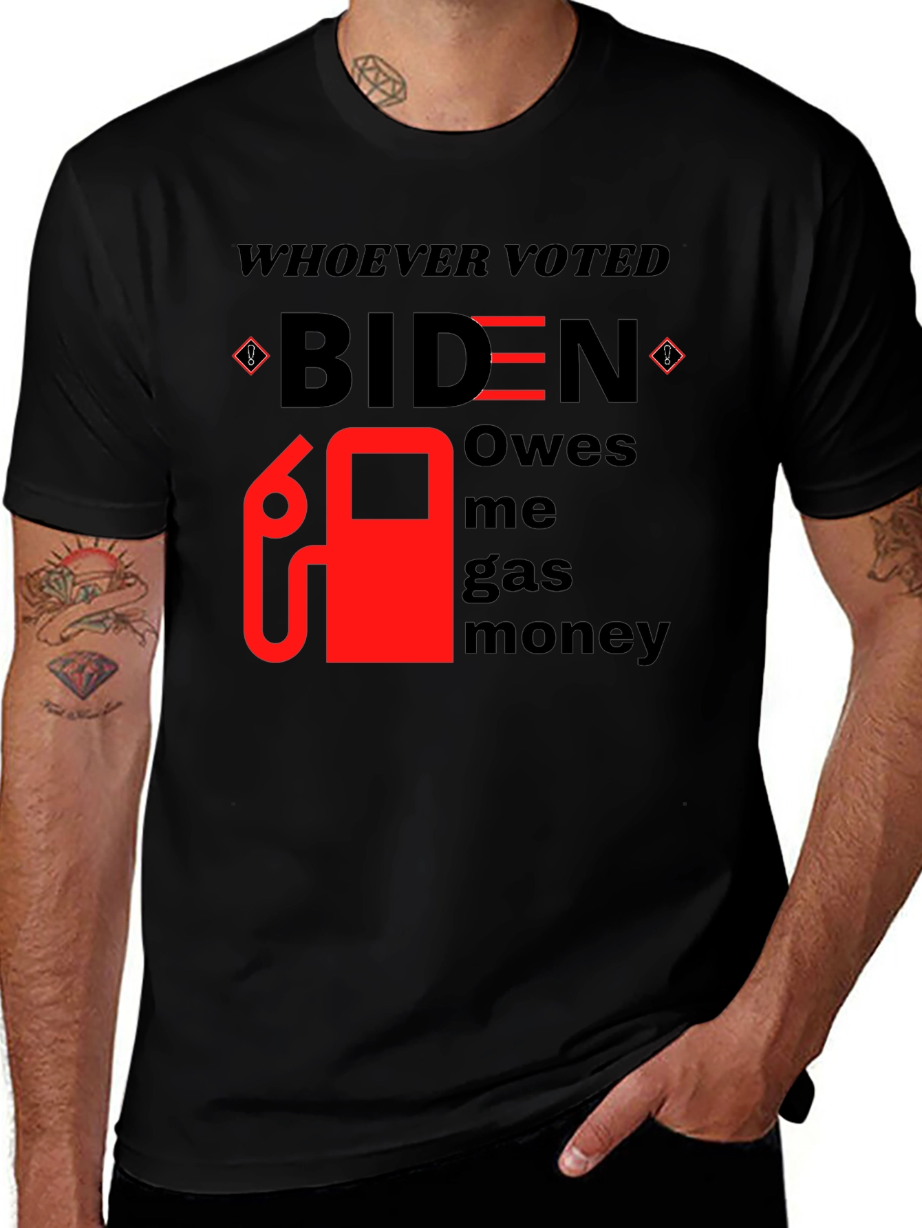 Biden Gas Money T-Shirt - Funny Political Tee