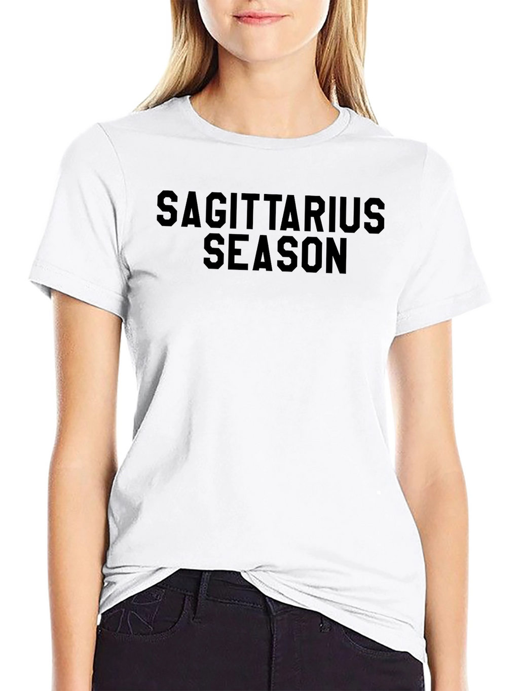 Sagittarius Season Black T-Shirt