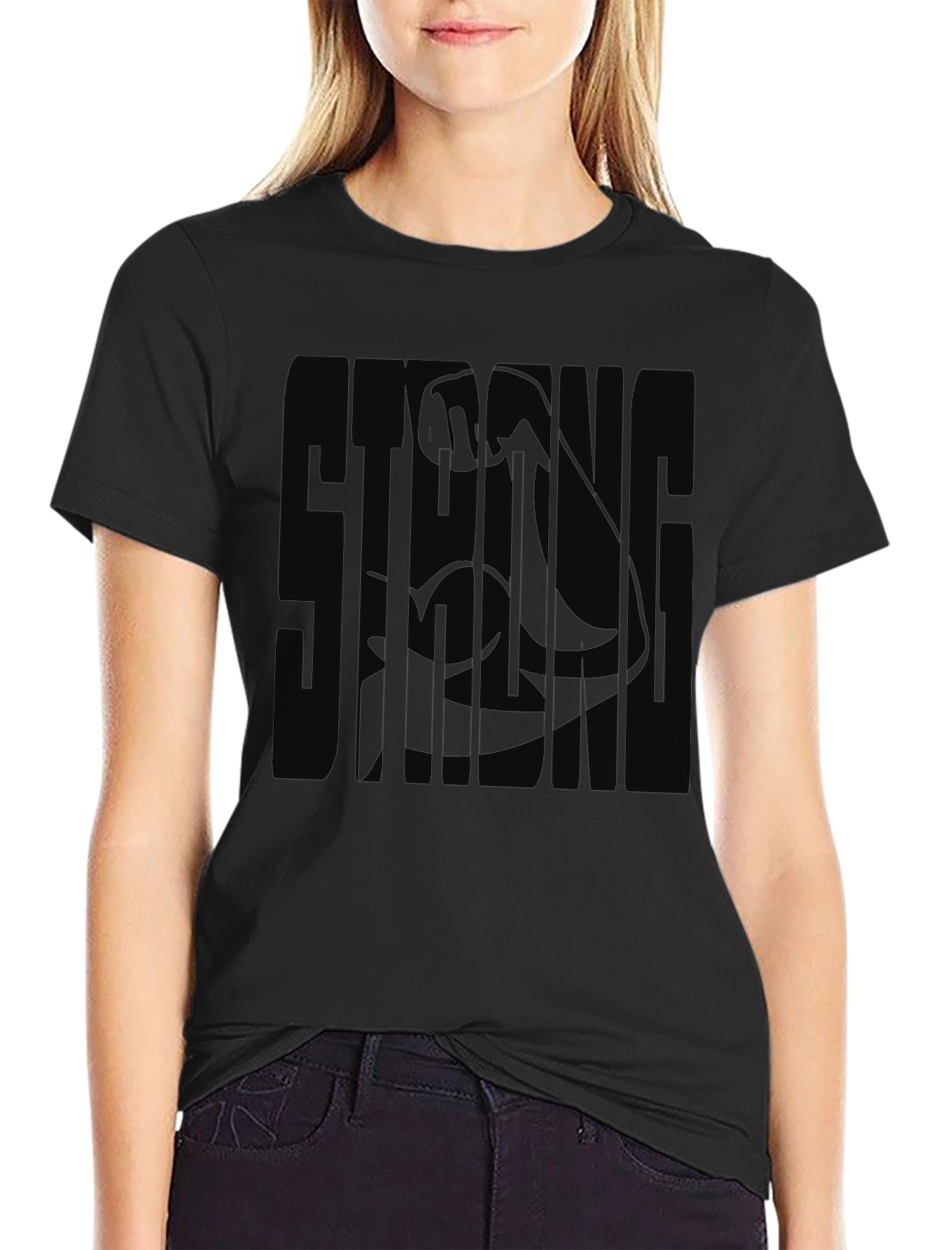 Strong Arm Graphic Tee - Gym Motivation Shirt
