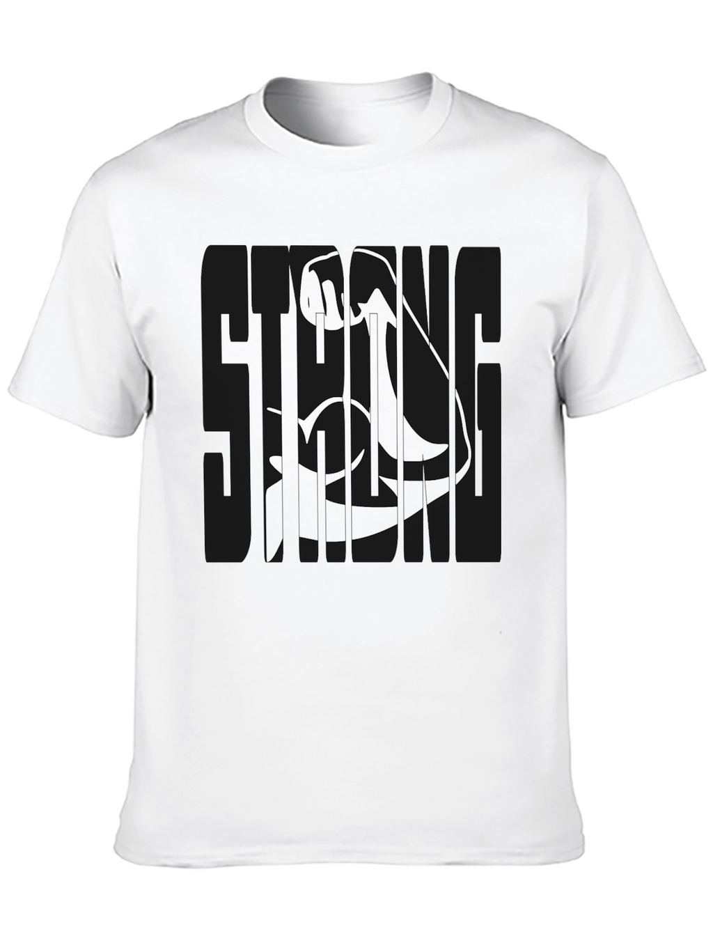 Strong Arm Graphic Tee - Gym Motivation Shirt