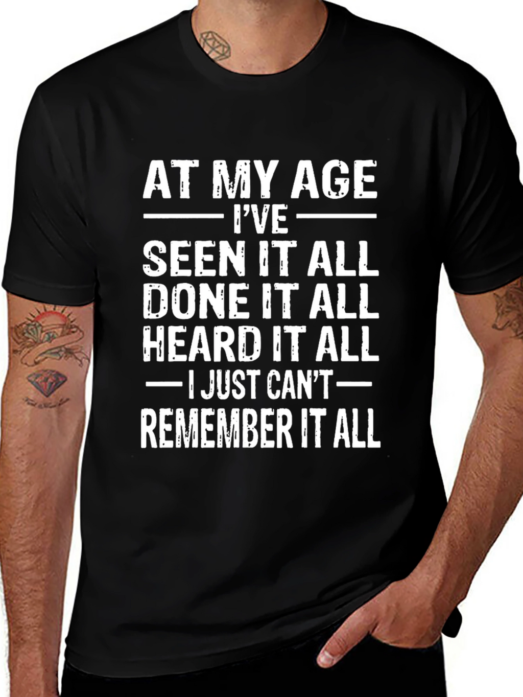 Funny At My Age Graphic T-Shirt