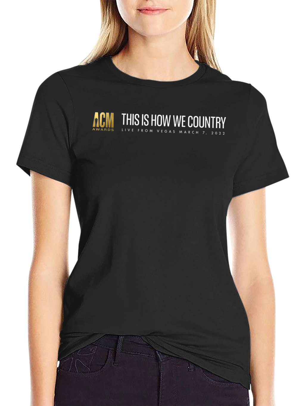 ACM Awards This is How We Country Black T-Shirt