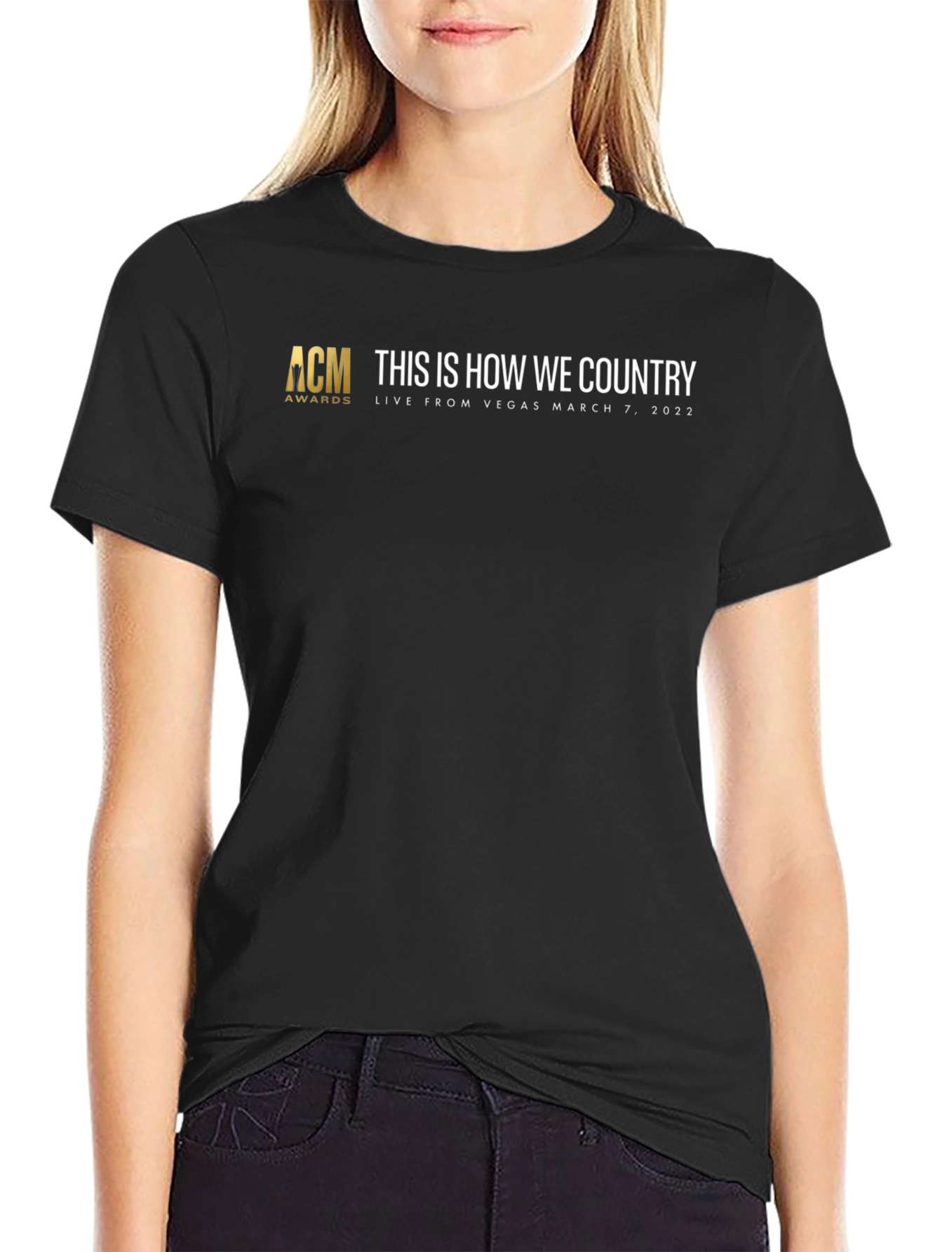 ACM Awards This is How We Country Black T-Shirt