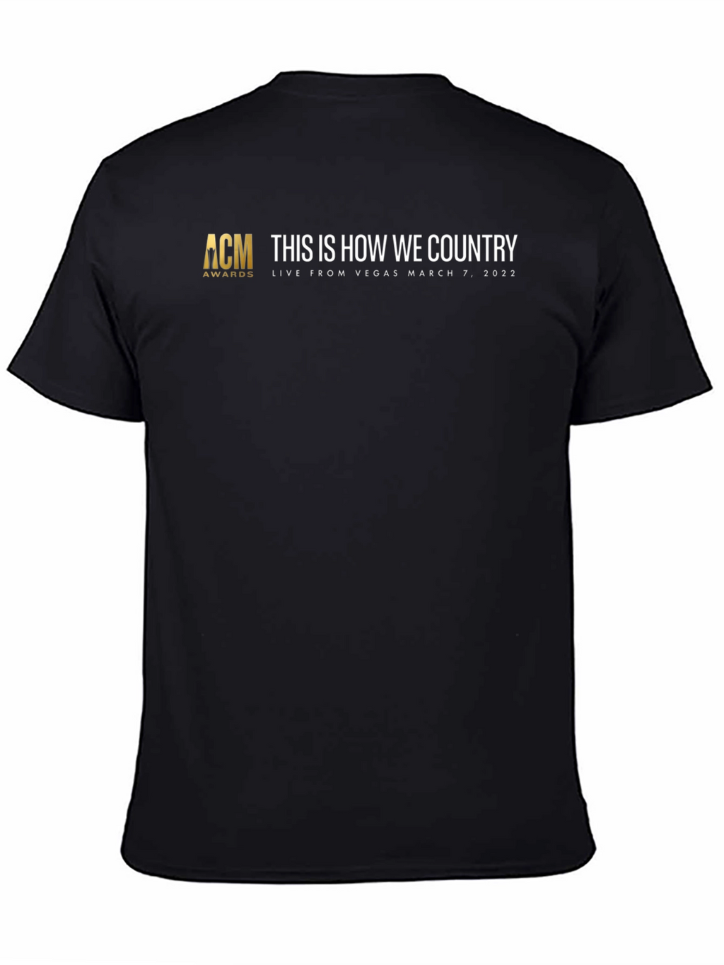ACM Awards This is How We Country Black T-Shirt