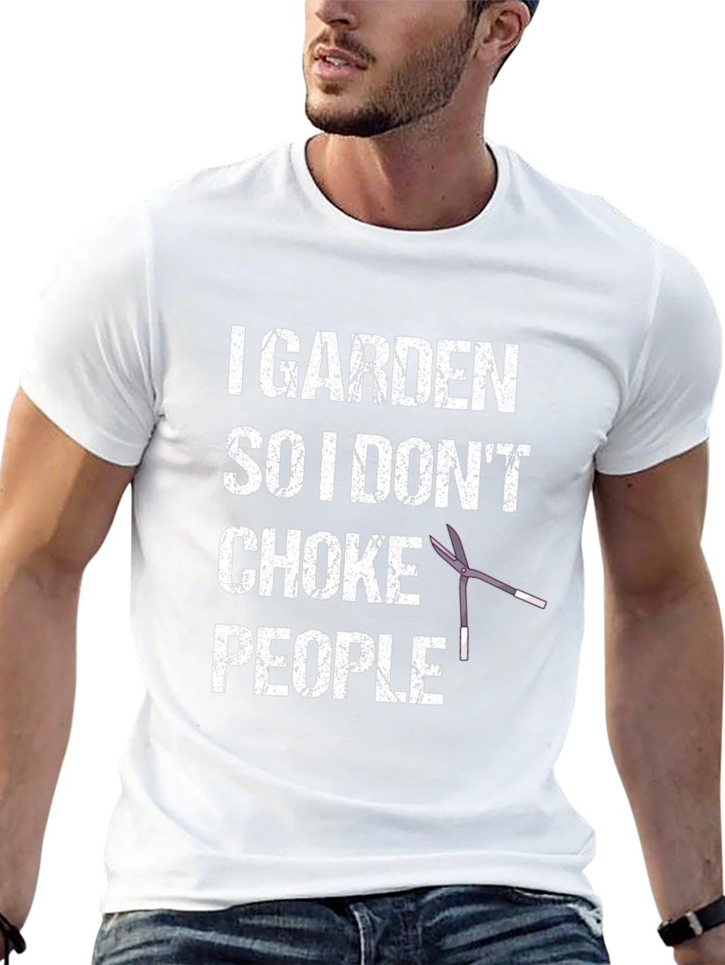 I Garden So I Dont Choke People T-Shirt