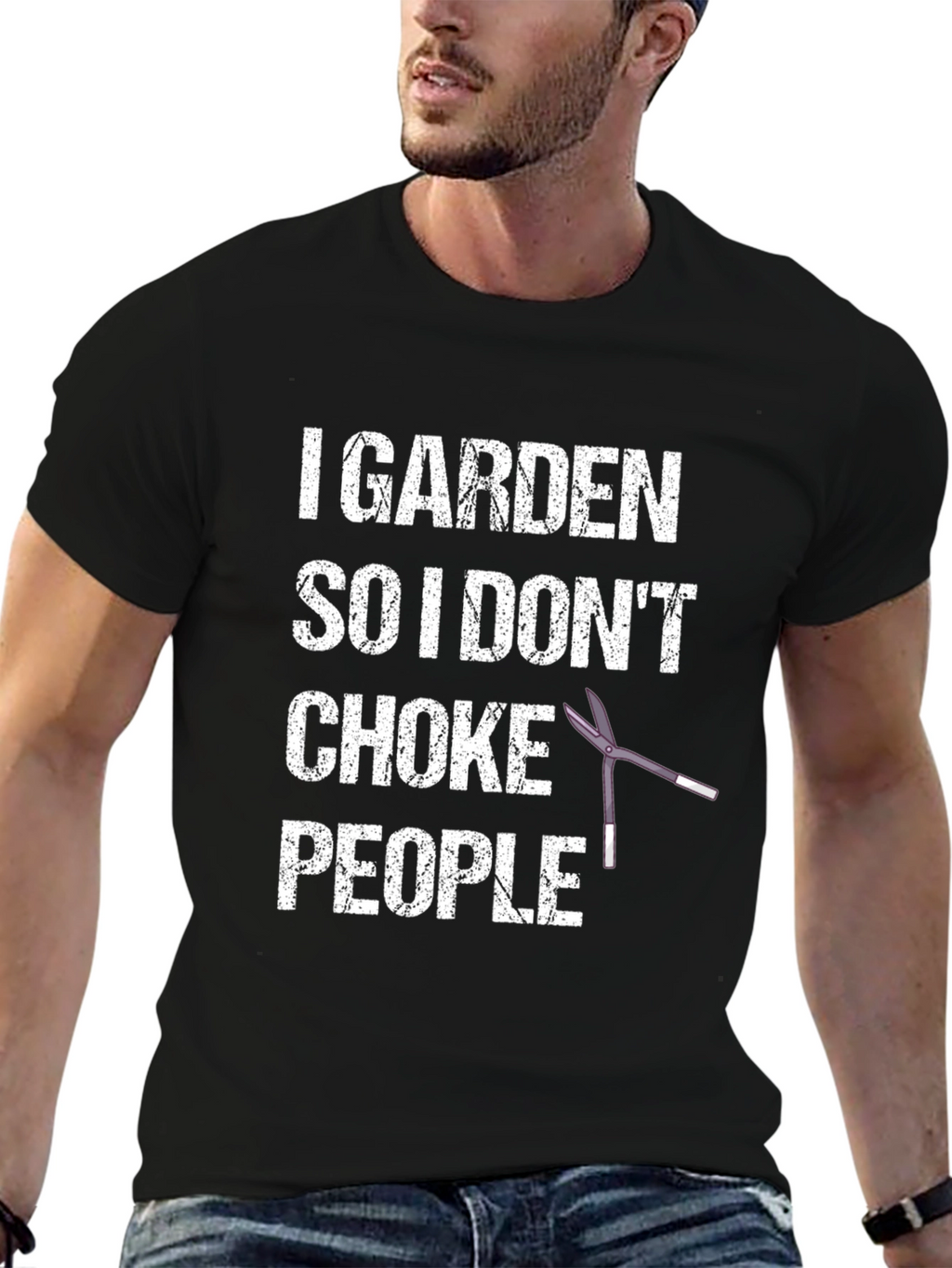 I Garden So I Dont Choke People T-Shirt