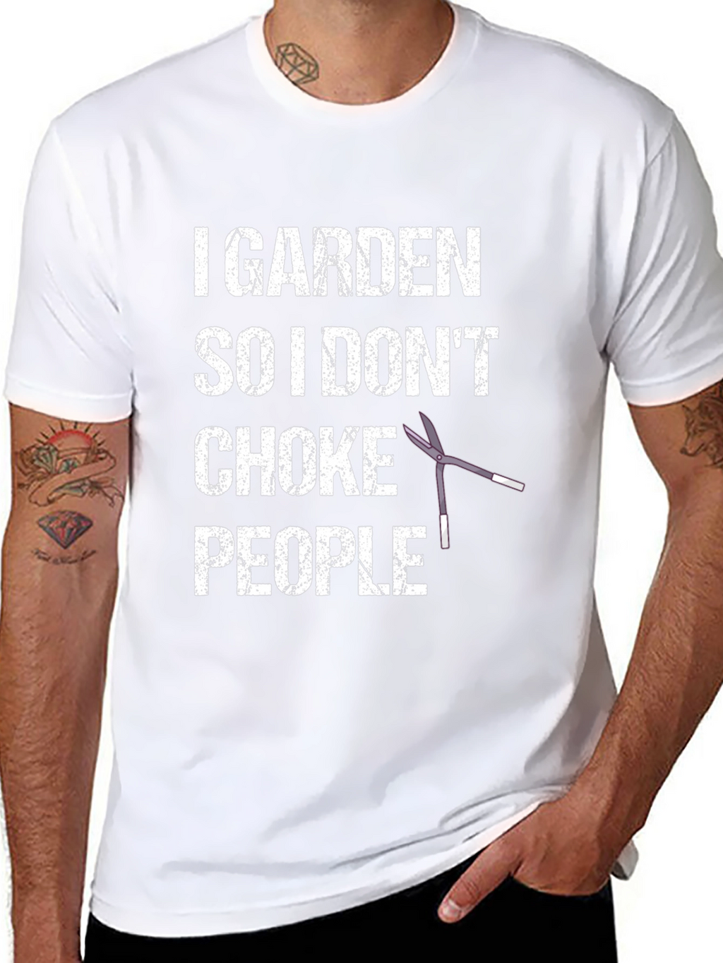I Garden So I Dont Choke People T-Shirt