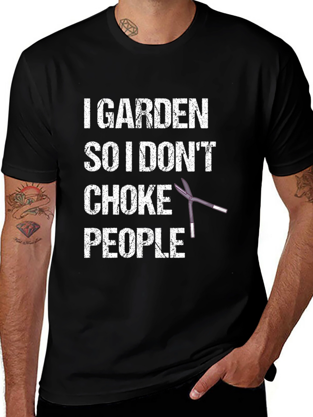 I Garden So I Dont Choke People T-Shirt