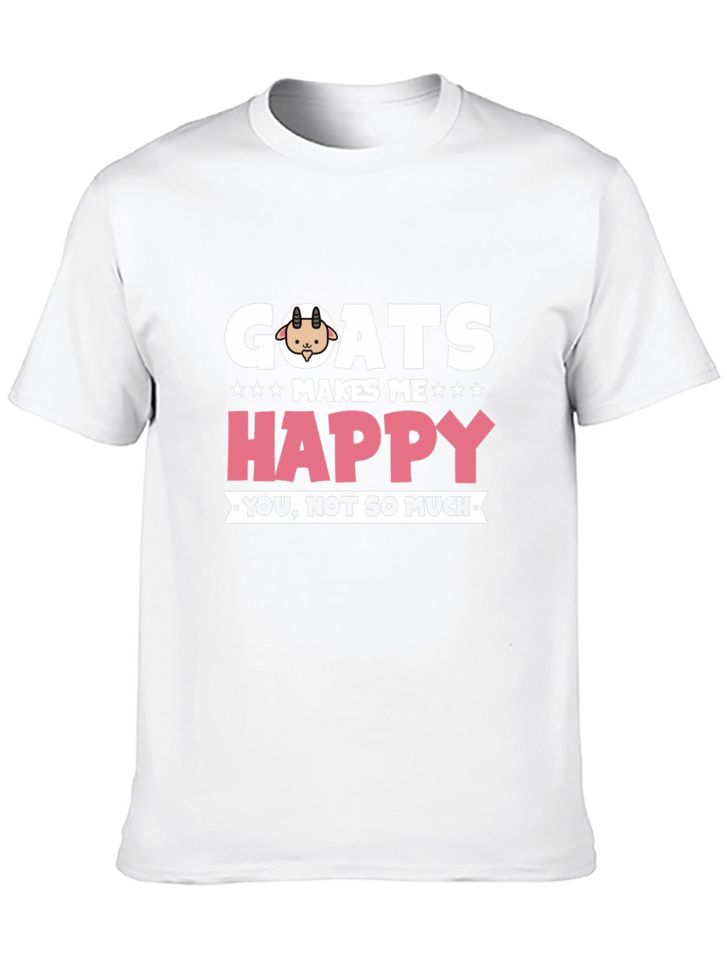 Goats Make Me Happy T-Shirt