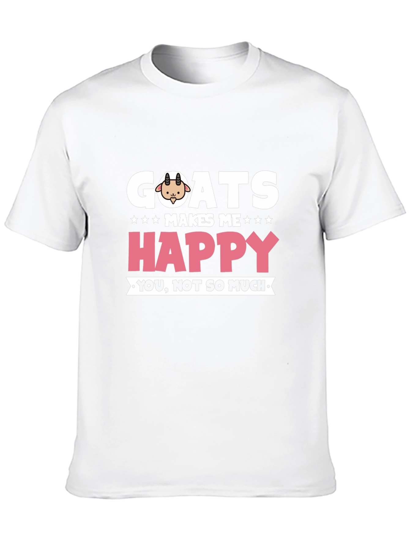 Goats Make Me Happy T-Shirt