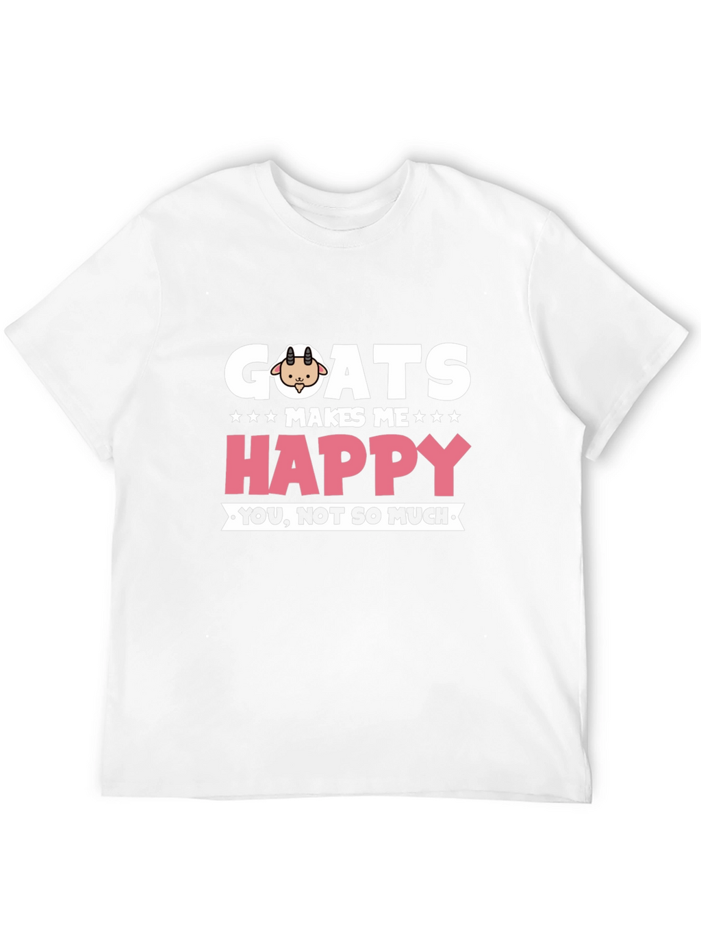 Goats Make Me Happy T-Shirt