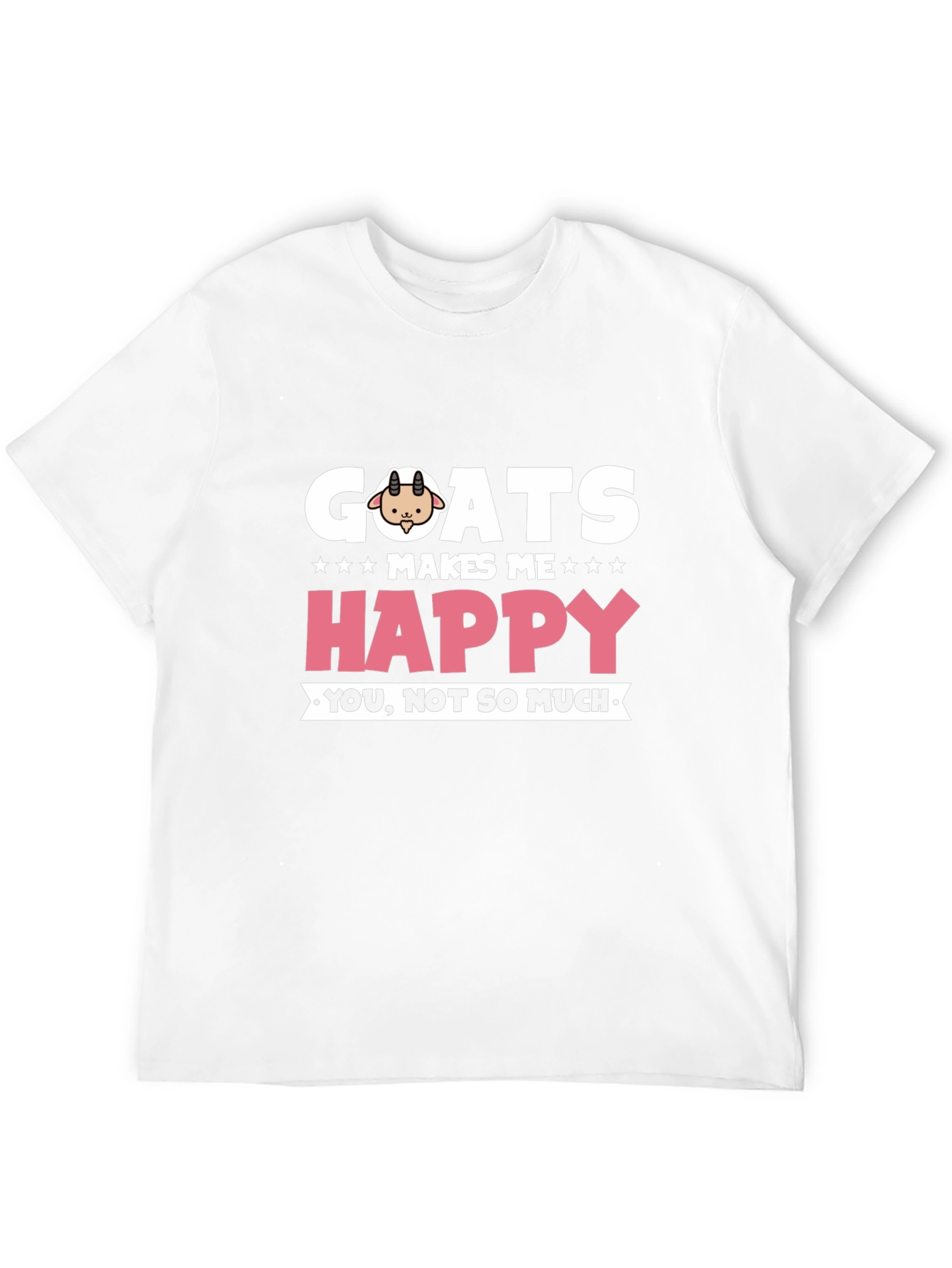 Goats Make Me Happy T-Shirt