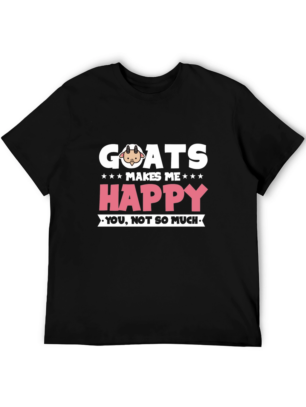 Goats Make Me Happy T-Shirt