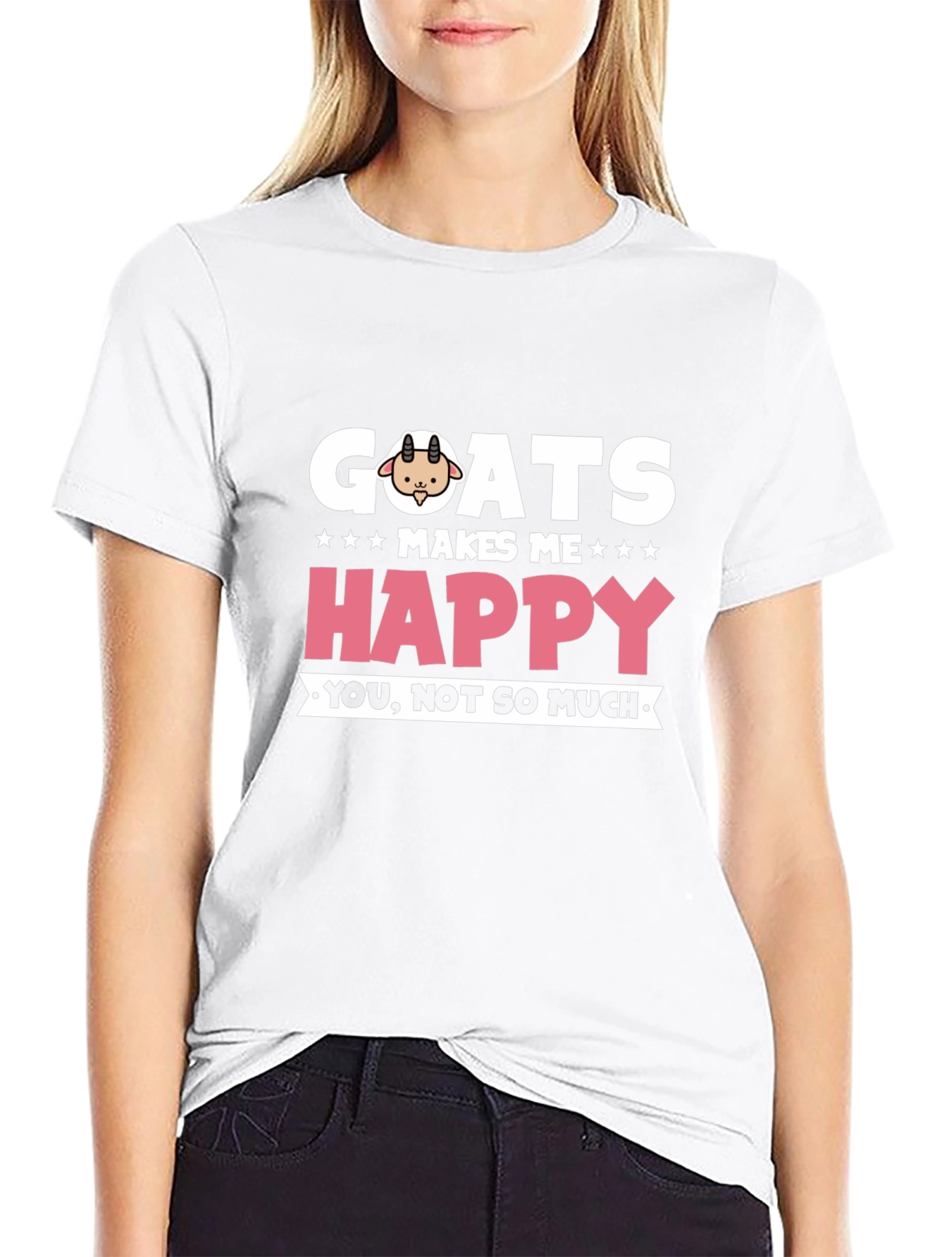 Goats Make Me Happy T-Shirt