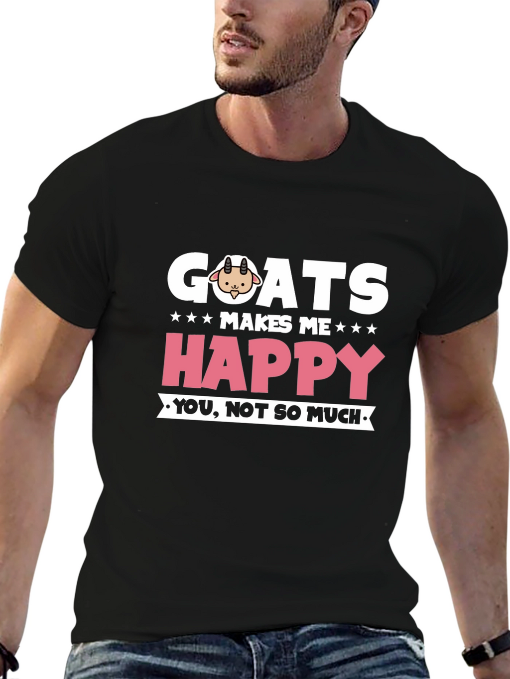 Goats Make Me Happy T-Shirt