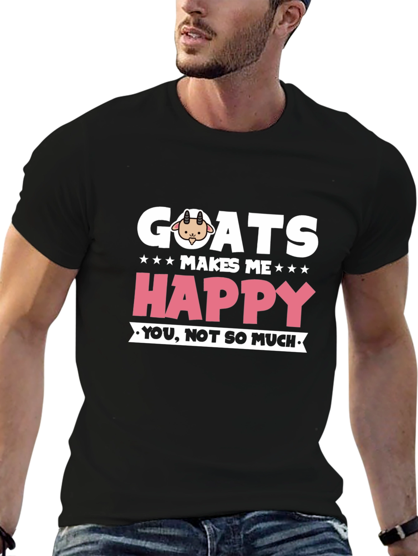 Goats Make Me Happy T-Shirt