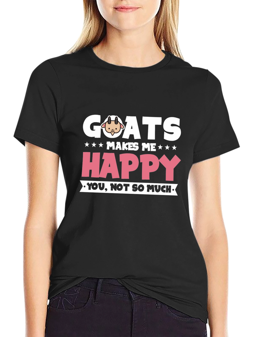 Goats Make Me Happy T-Shirt