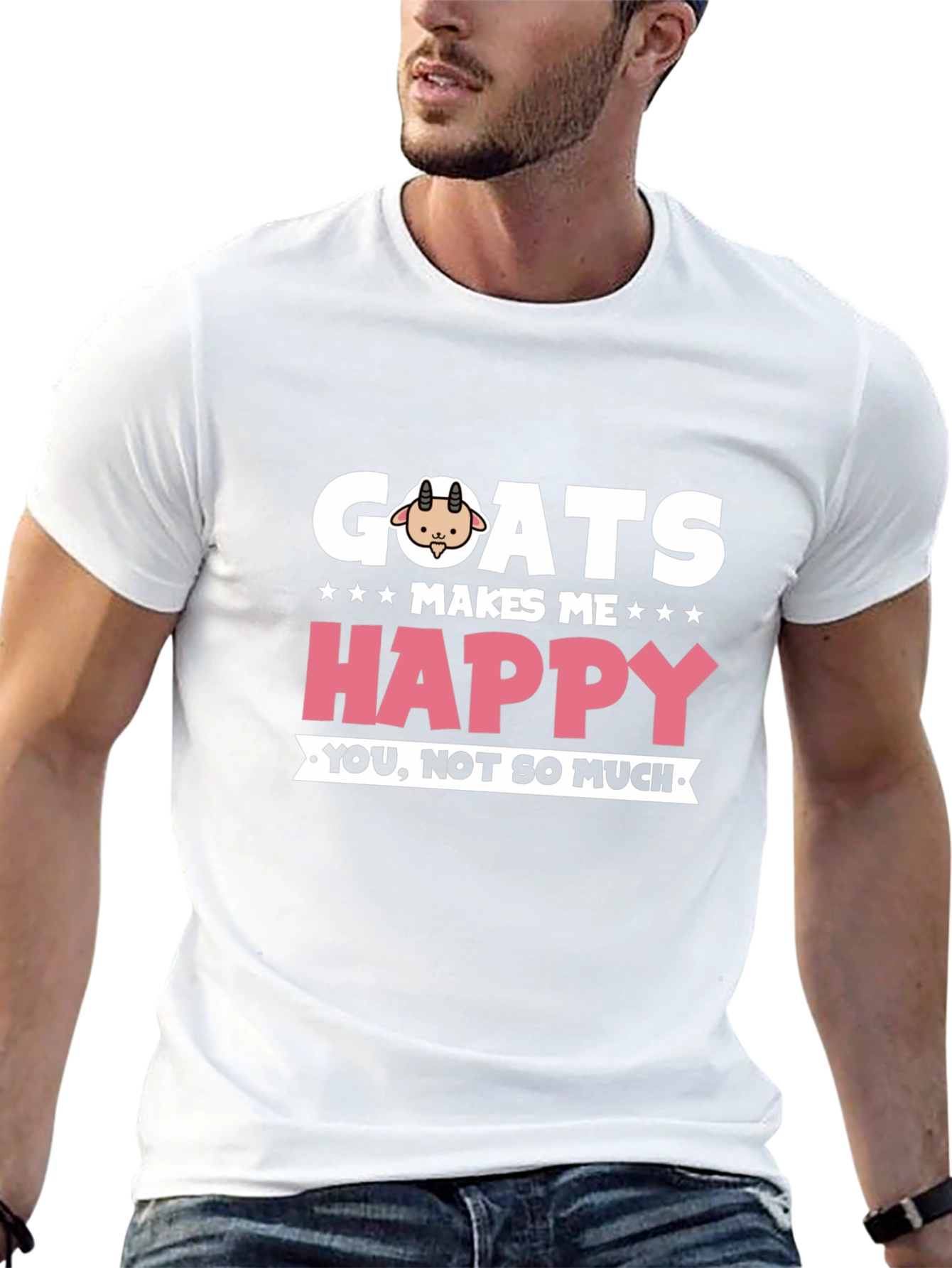 Goats Make Me Happy T-Shirt
