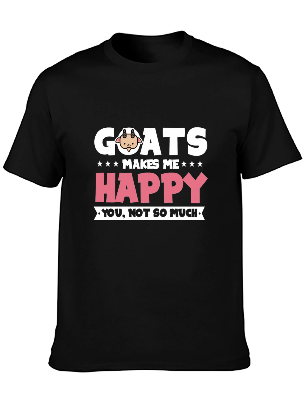 Goats Make Me Happy T-Shirt