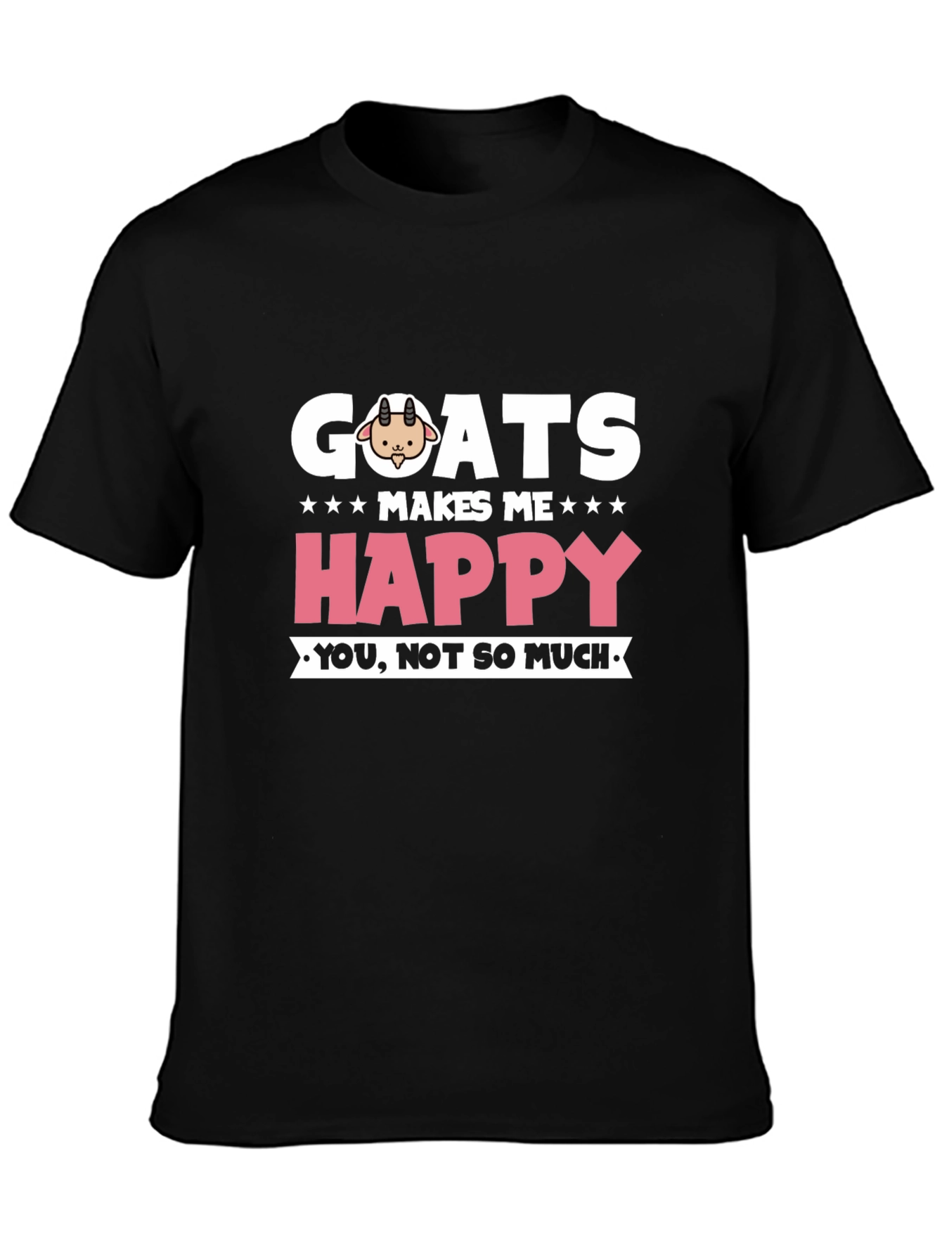 Goats Make Me Happy T-Shirt