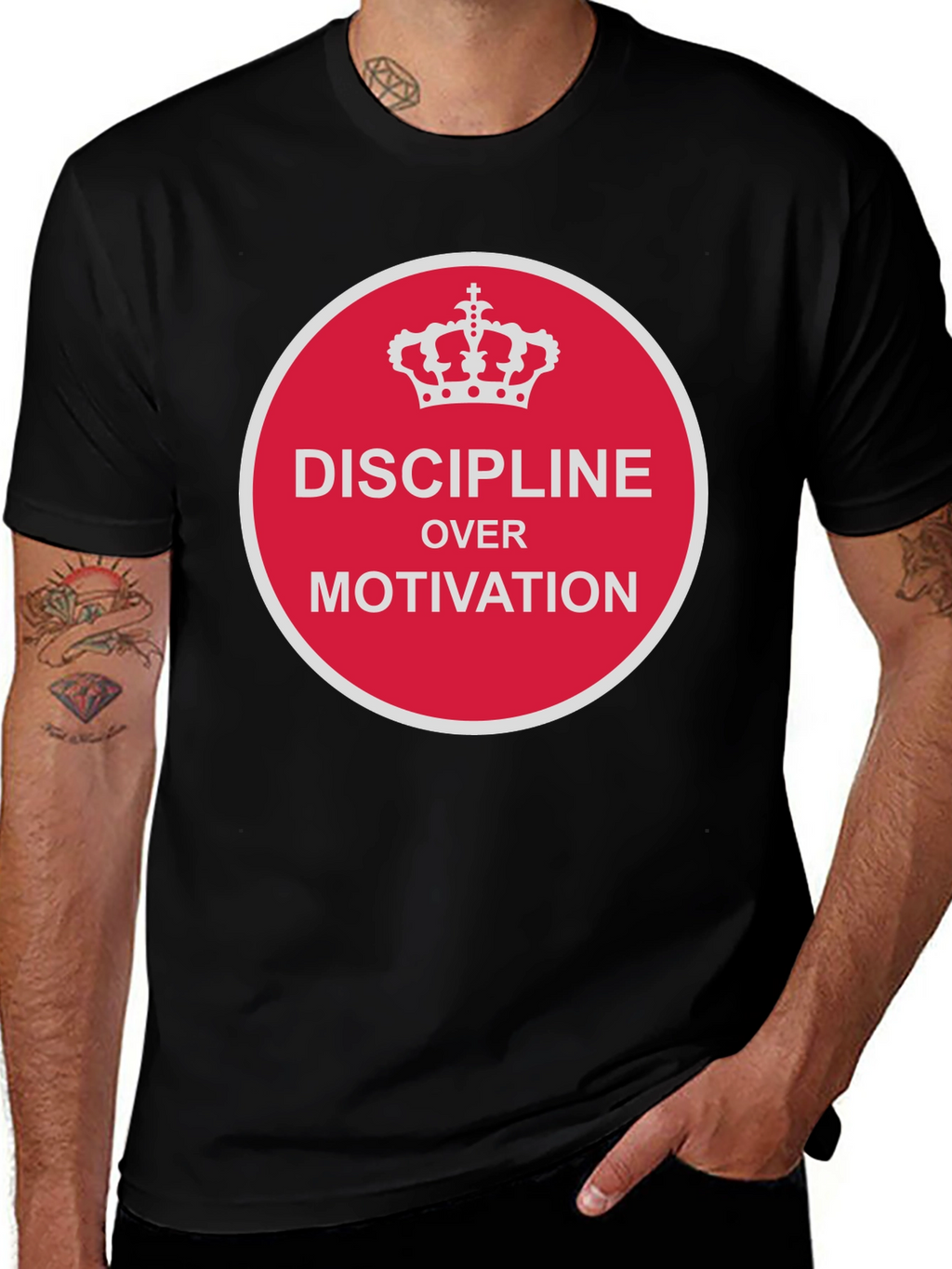Discipline Over Motivation T-Shirt