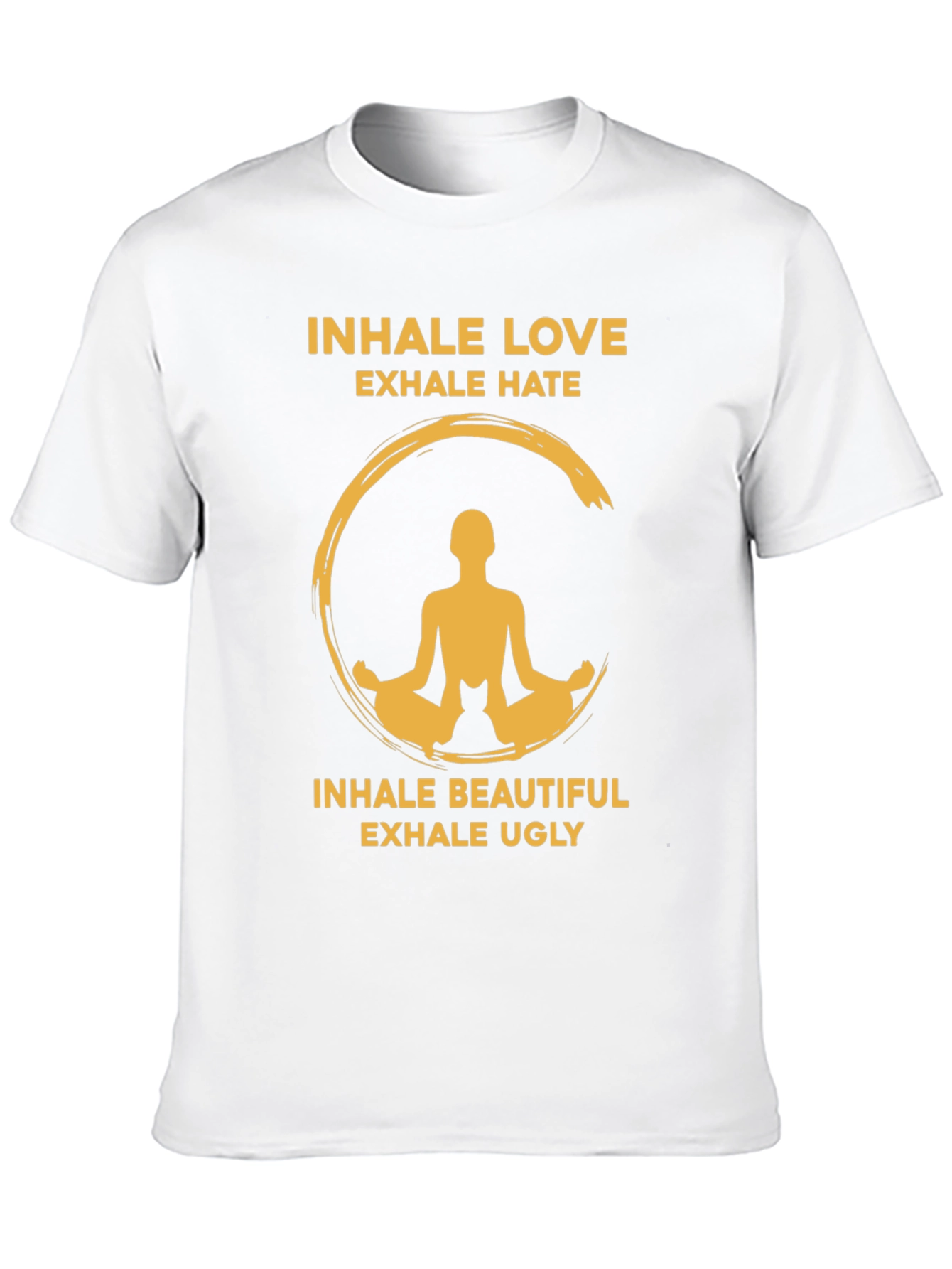Inhale Love & Beautiful Yoga T-Shirt