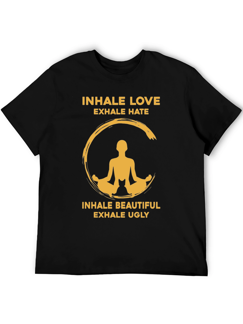 Inhale Love & Beautiful Yoga T-Shirt
