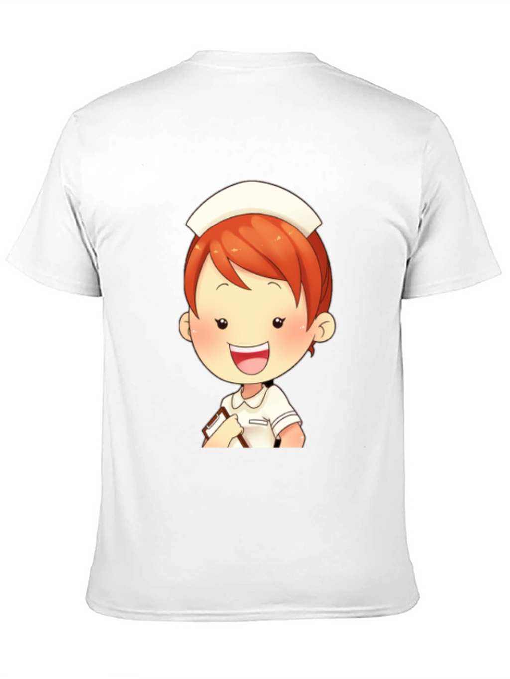 Cartoon Nurse Graphic T-Shirt