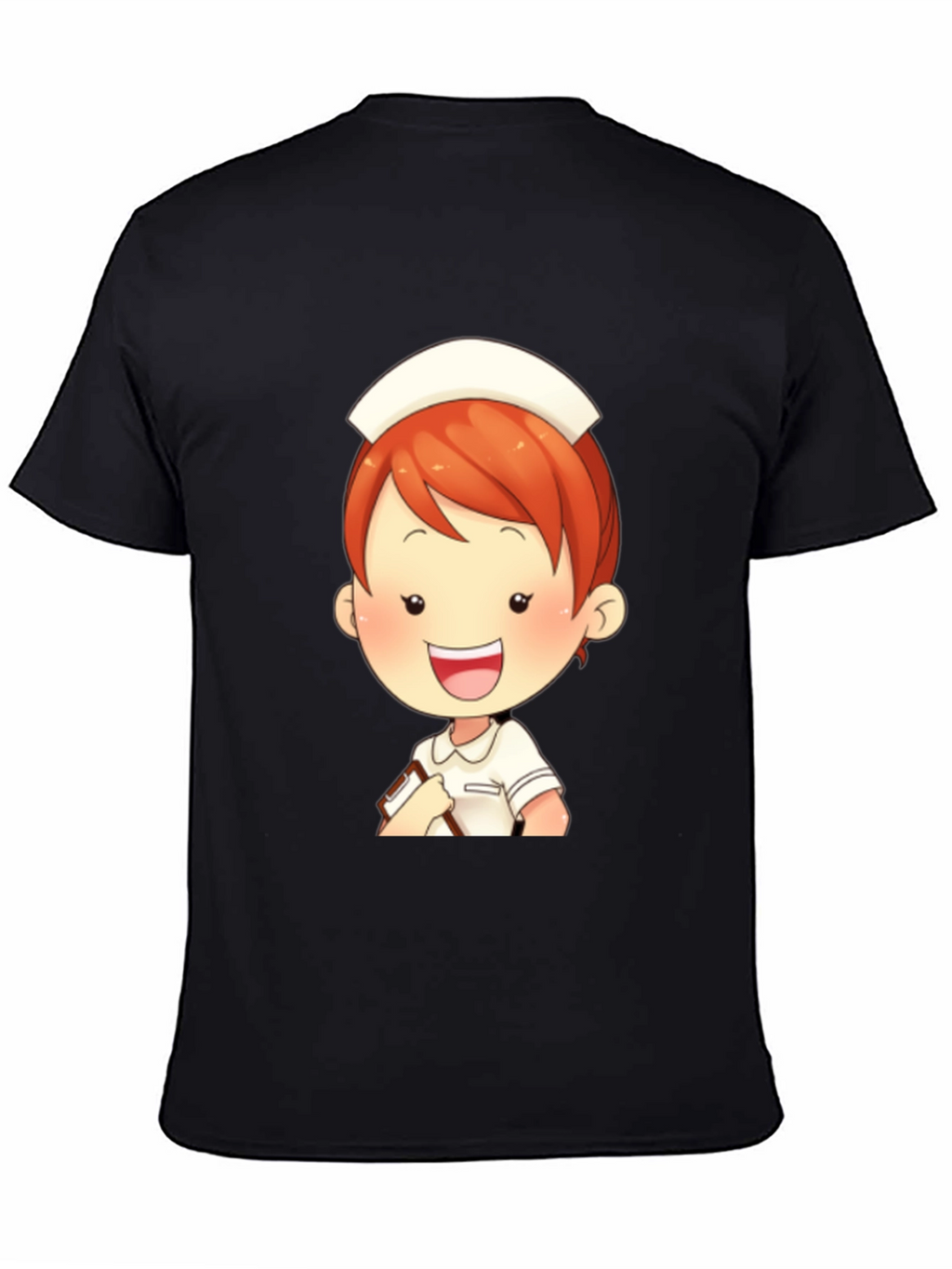 Cartoon Nurse Graphic T-Shirt