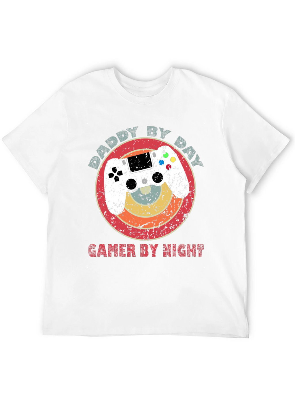 Daddy by Day Gamer by Night Graphic Tee