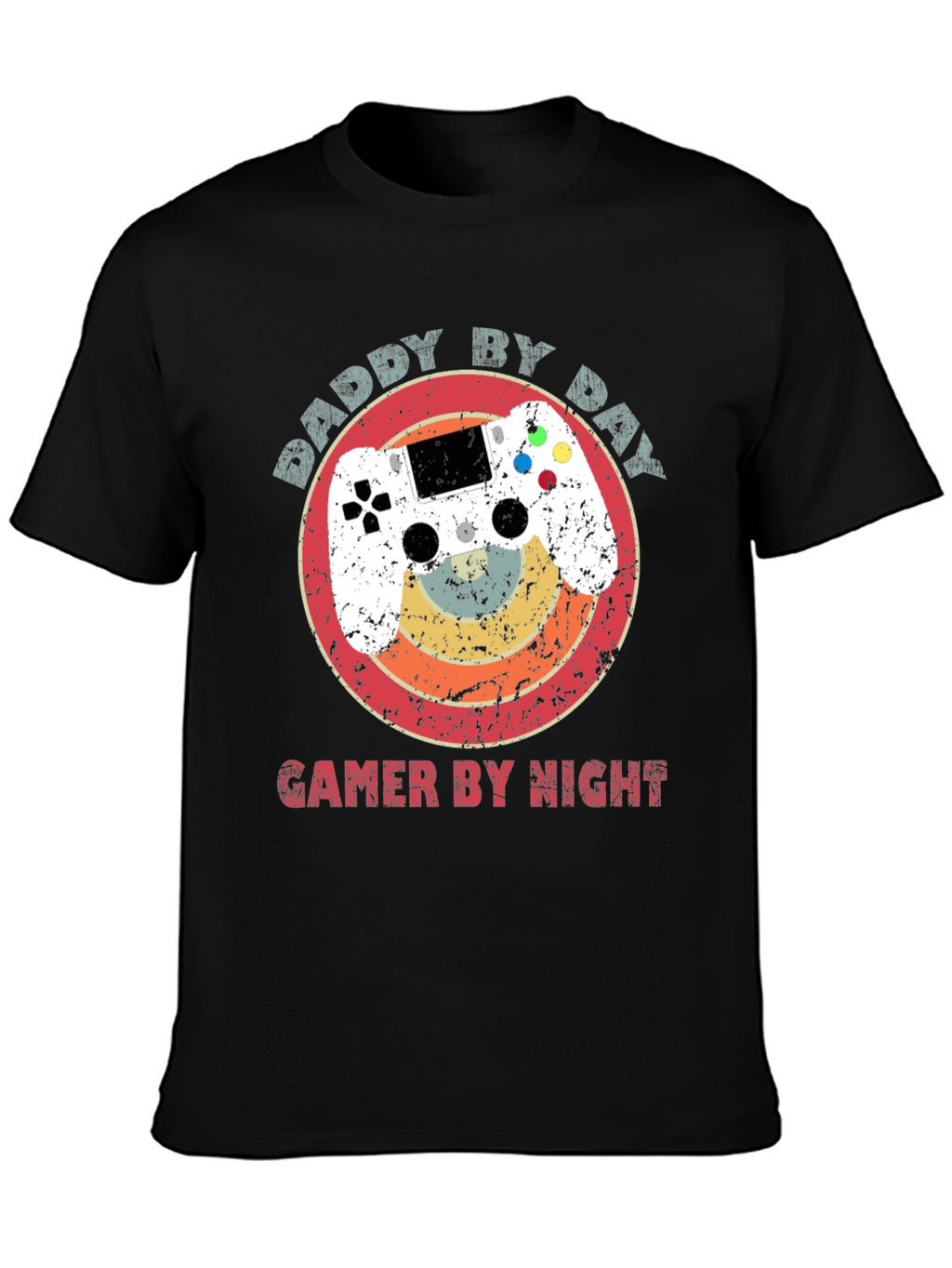 Daddy by Day Gamer by Night Graphic Tee