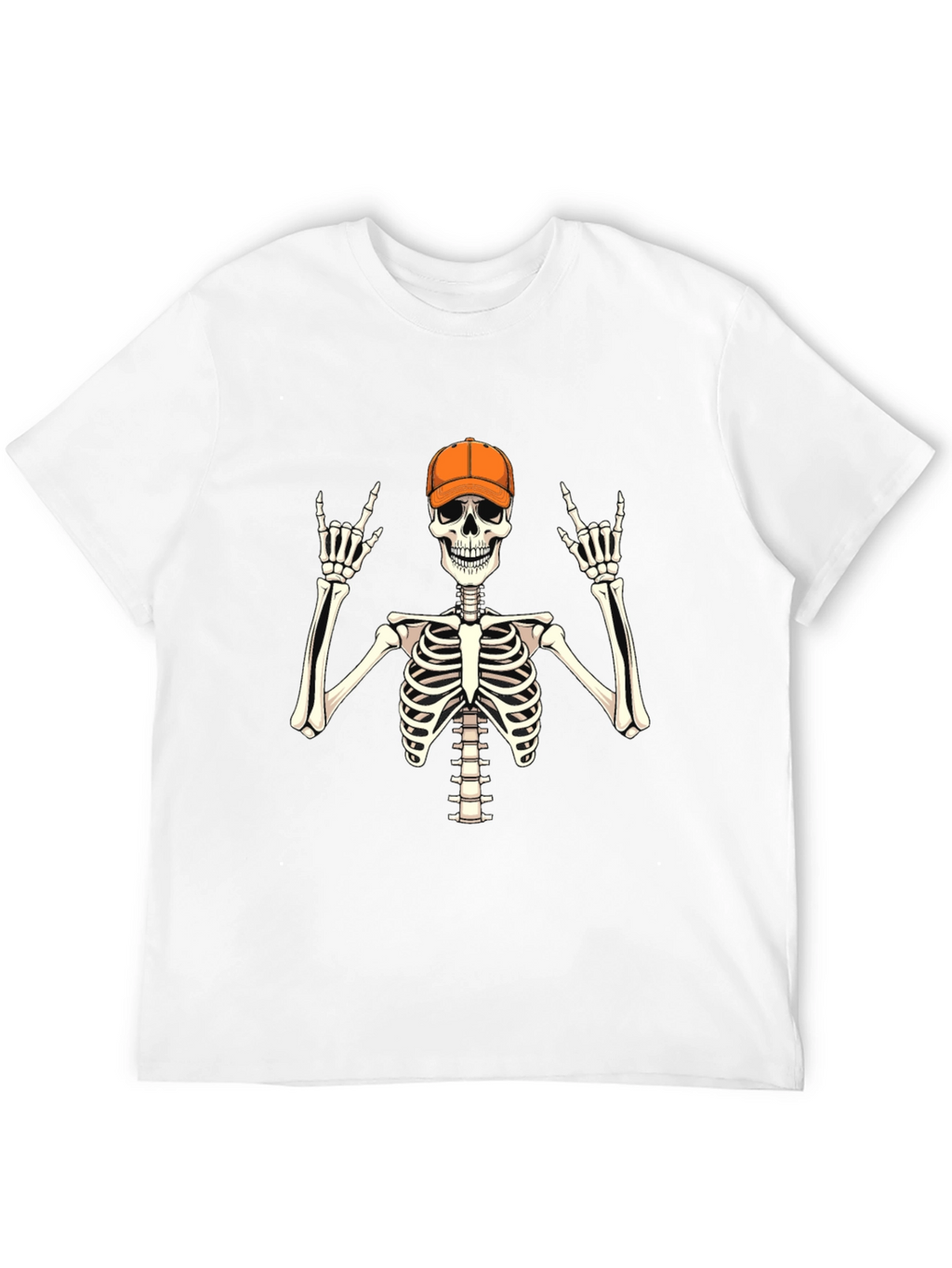 Skeleton Rocker T-Shirt - Black