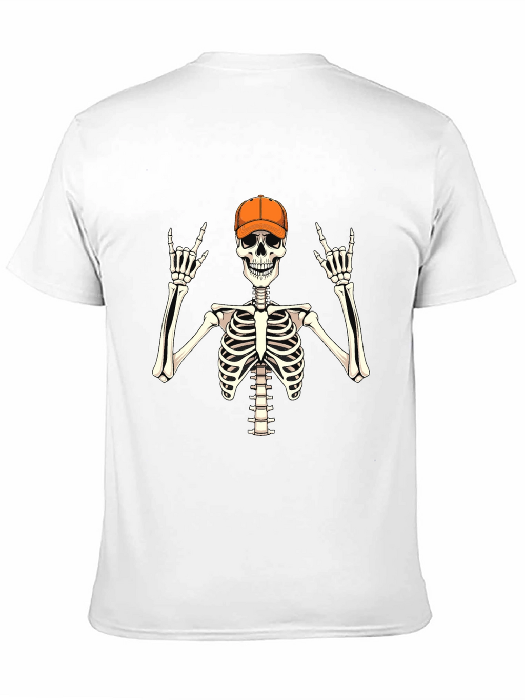 Skeleton Rocker T-Shirt - Black
