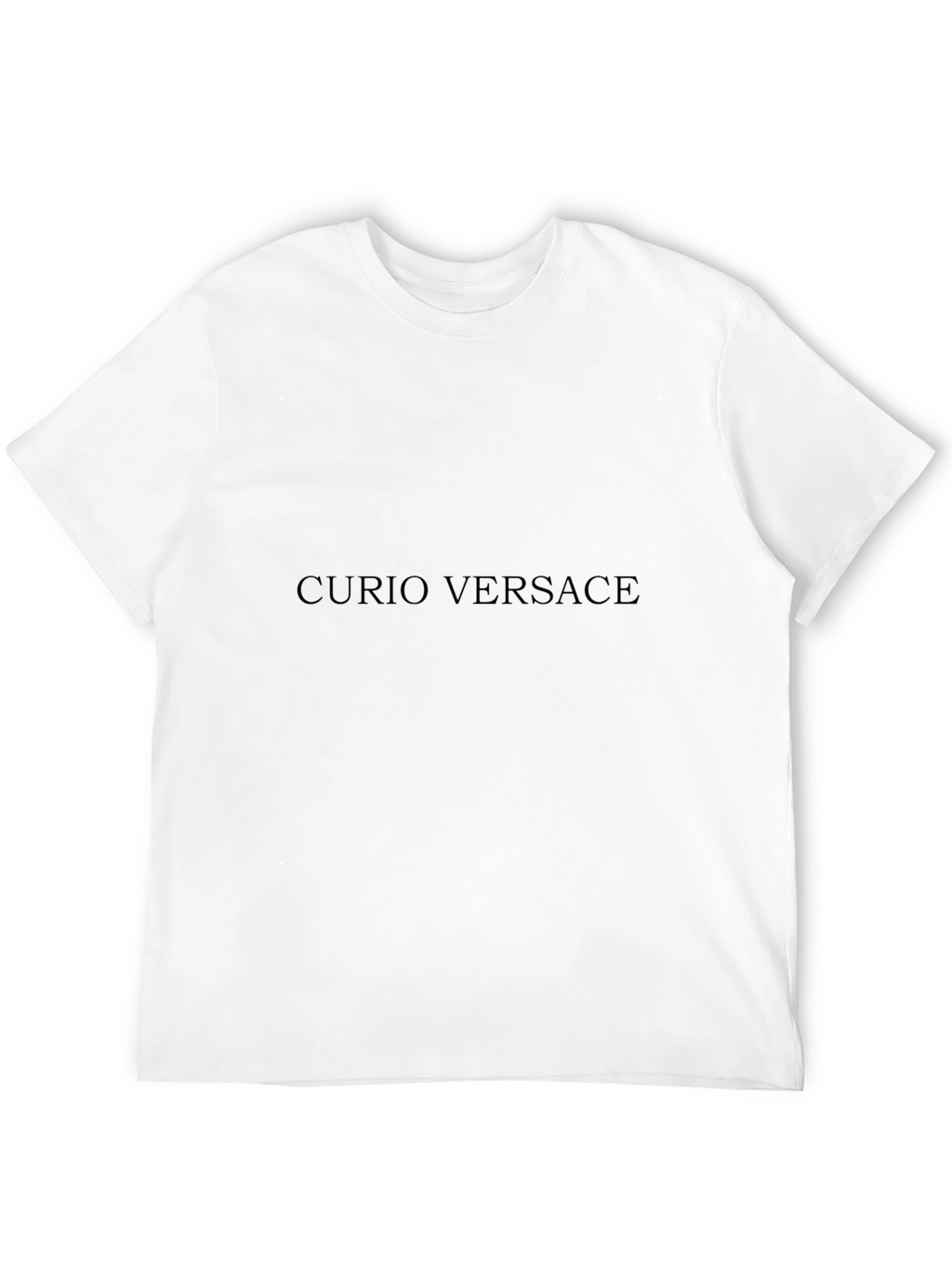 Curio Versace Black T-Shirt Classic Mens Tee