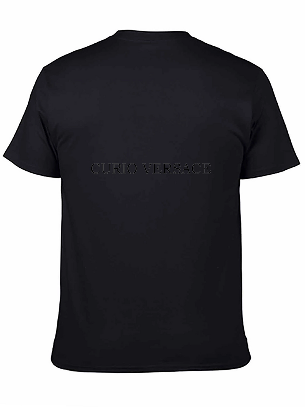 Curio Versace Black T-Shirt Classic Mens Tee