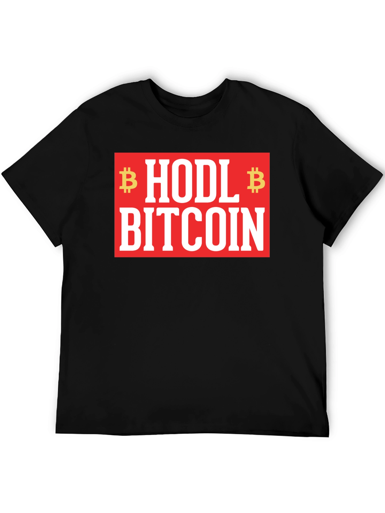 HODL Bitcoin Graphic Tee - Crypto Investor T-Shirt