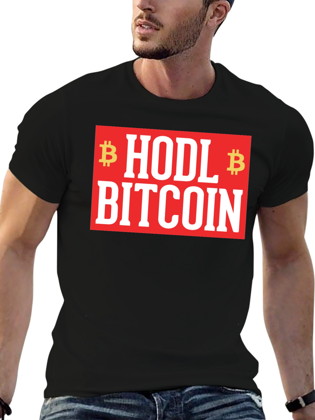 HODL Bitcoin Graphic Tee - Crypto Investor T-Shirt
