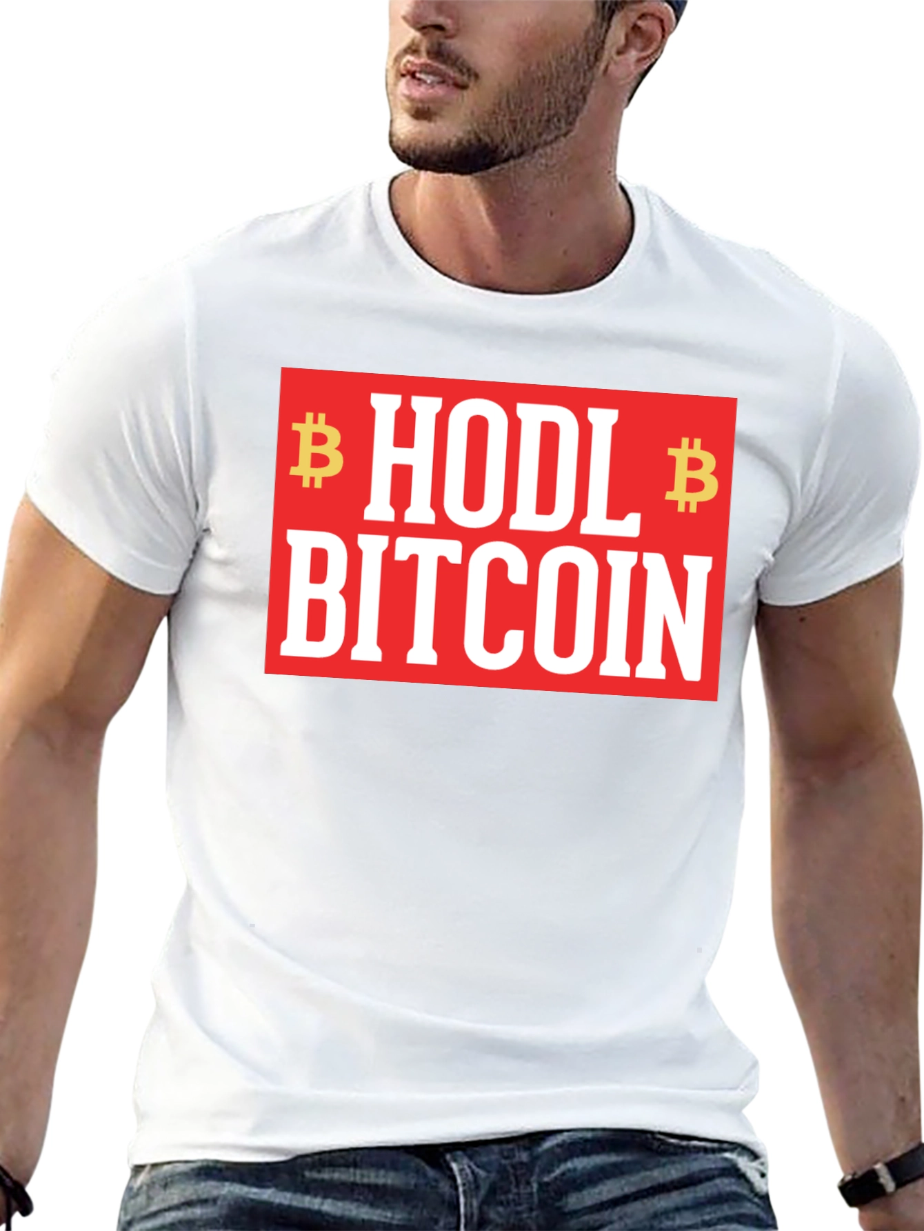 HODL Bitcoin Graphic Tee - Crypto Investor T-Shirt