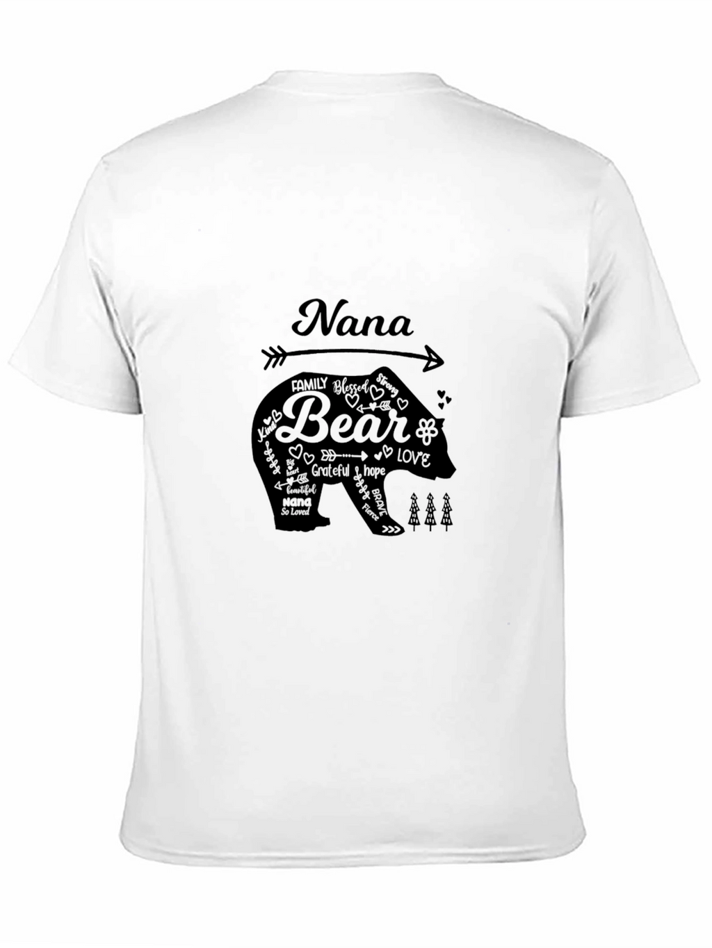 Nana Bear Graphic T-Shirt - Soft Cotton Tee