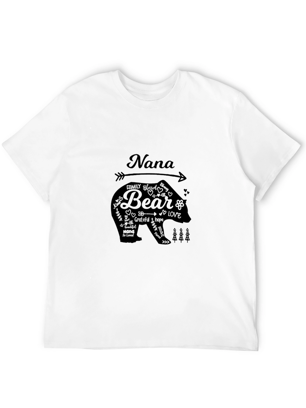 Nana Bear Graphic T-Shirt - Soft Cotton Tee